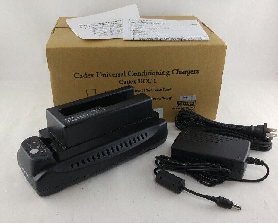 Cadex Universal Conditioning Charger UCC1 ITRONIX GoBook XR-1 
