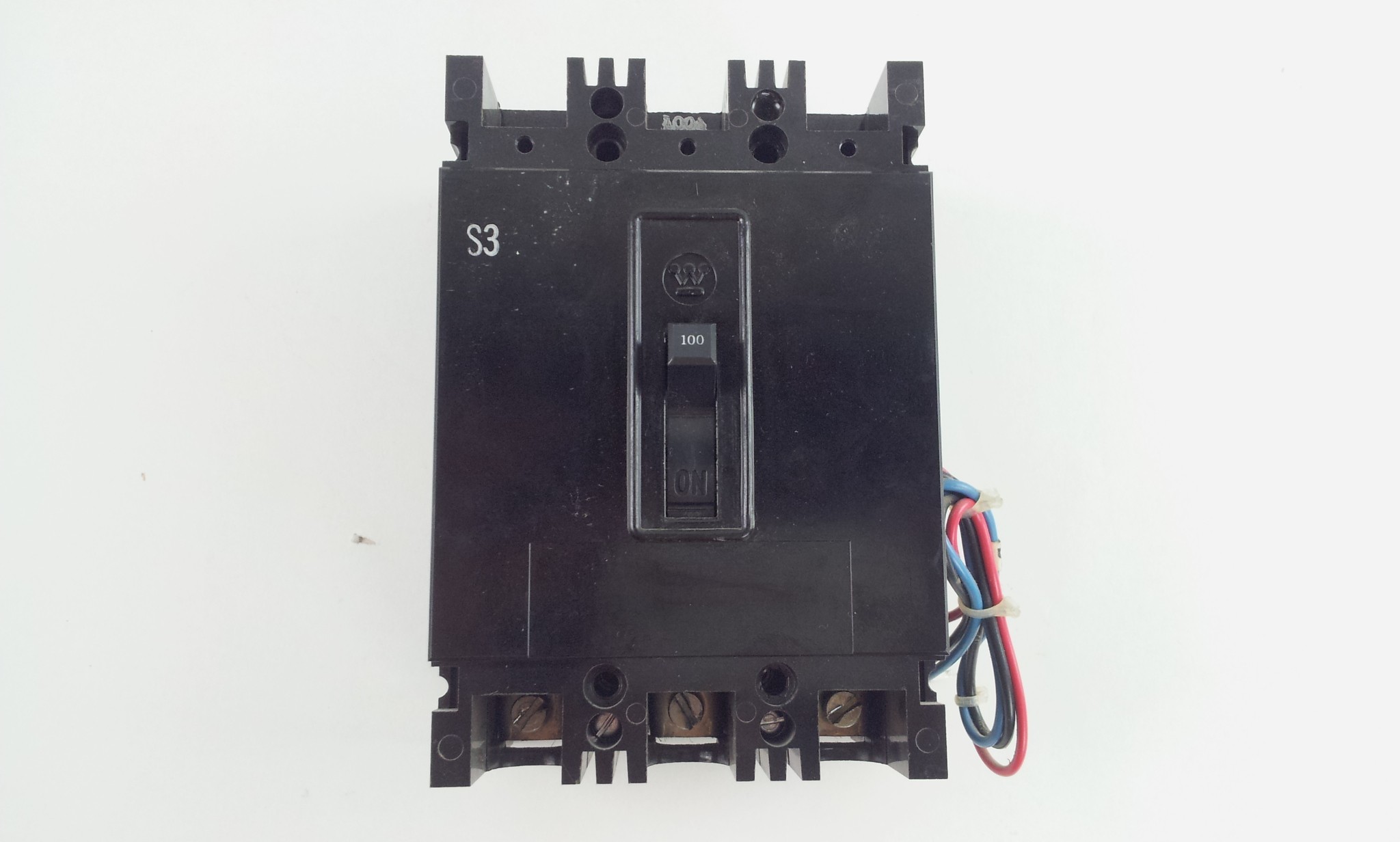 Westinghouse 100A 480V 3 Pole AB De-Ion Circuit Breaker EBH Frame