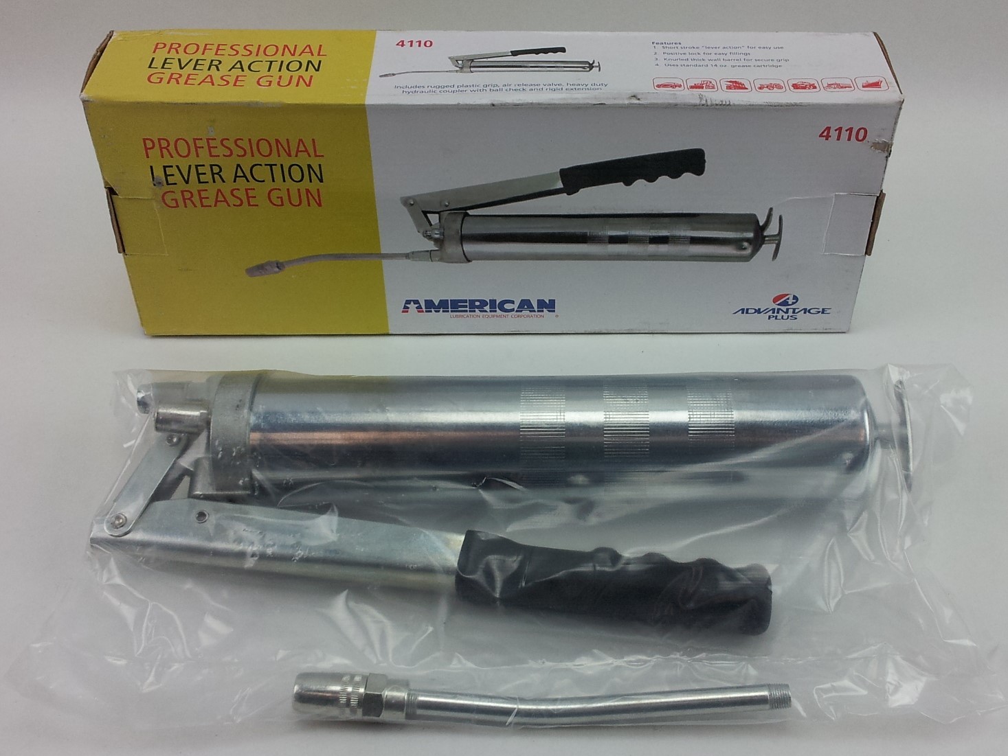 American Lubrication 4110 Professional 10,000 PSI Grease Gun