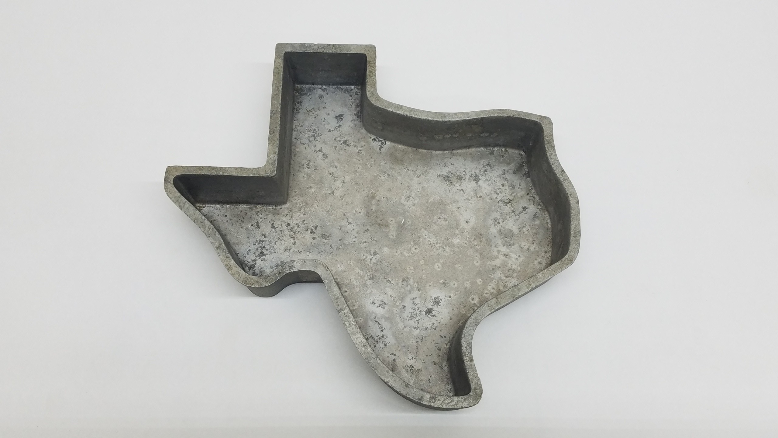 Vintage Texas Cake Bake Pan 1969 Heritage Garden Museum State Cast Aluminum