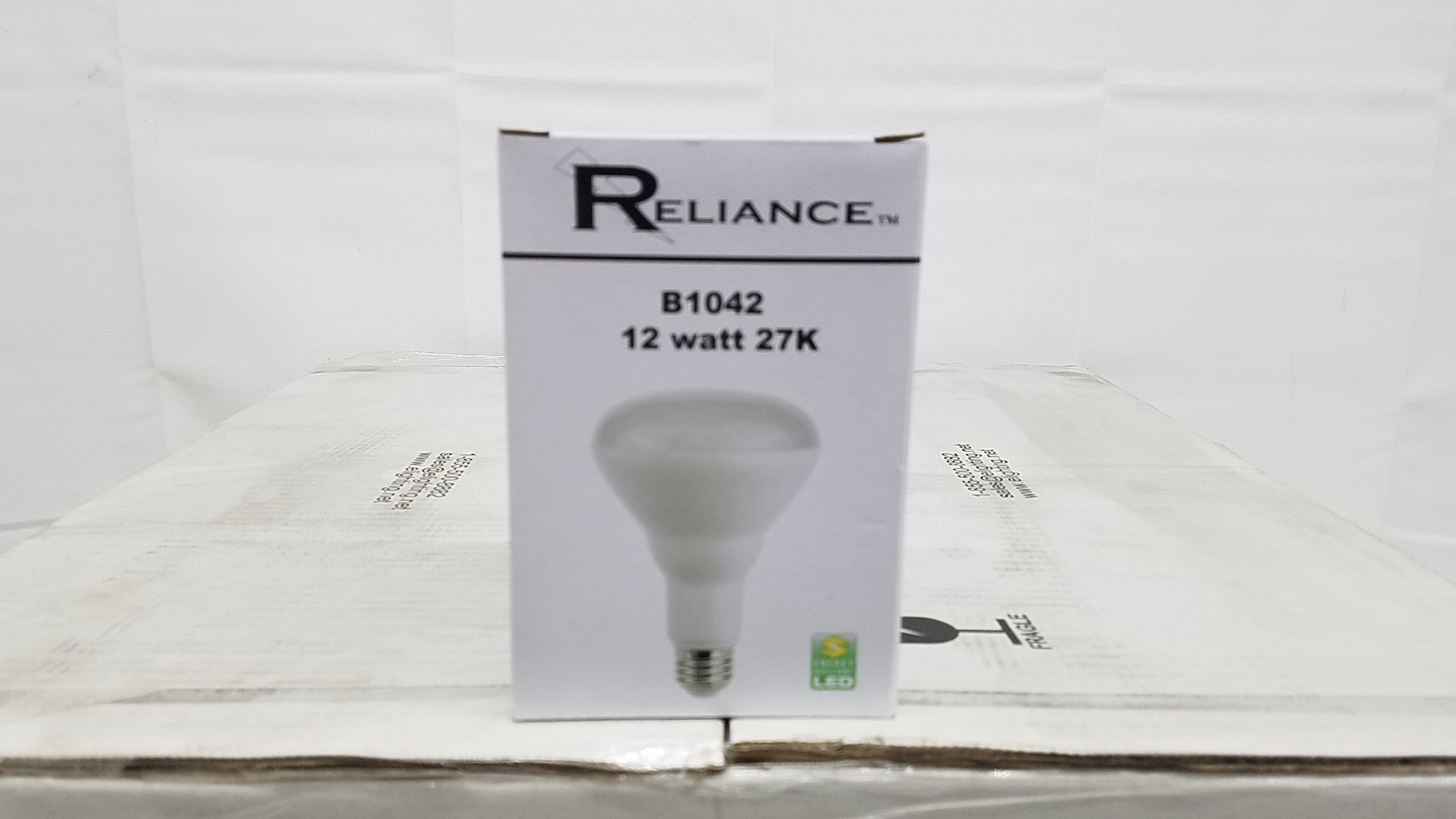 Reliance BR-30 LED Light Bulbs 12W 2700K Dimmable  Pallet of 1000 Bulbs 