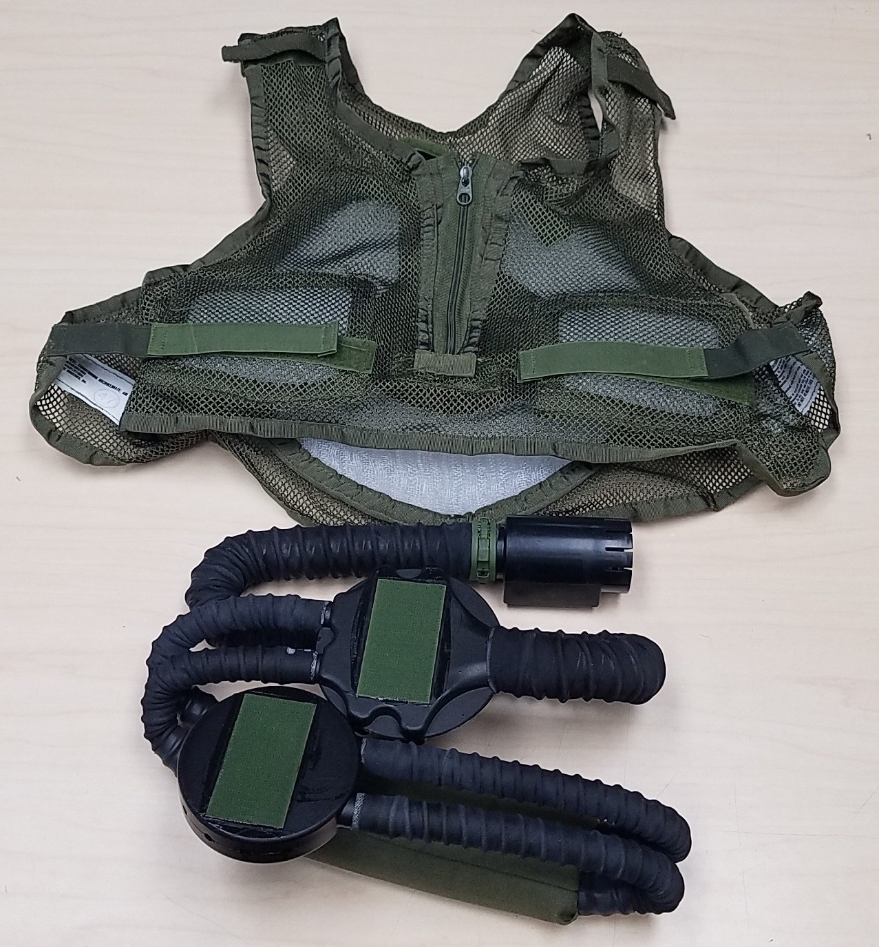 US Military Air Conditioning Microclimate Vest NSN:8415-01-217-5634