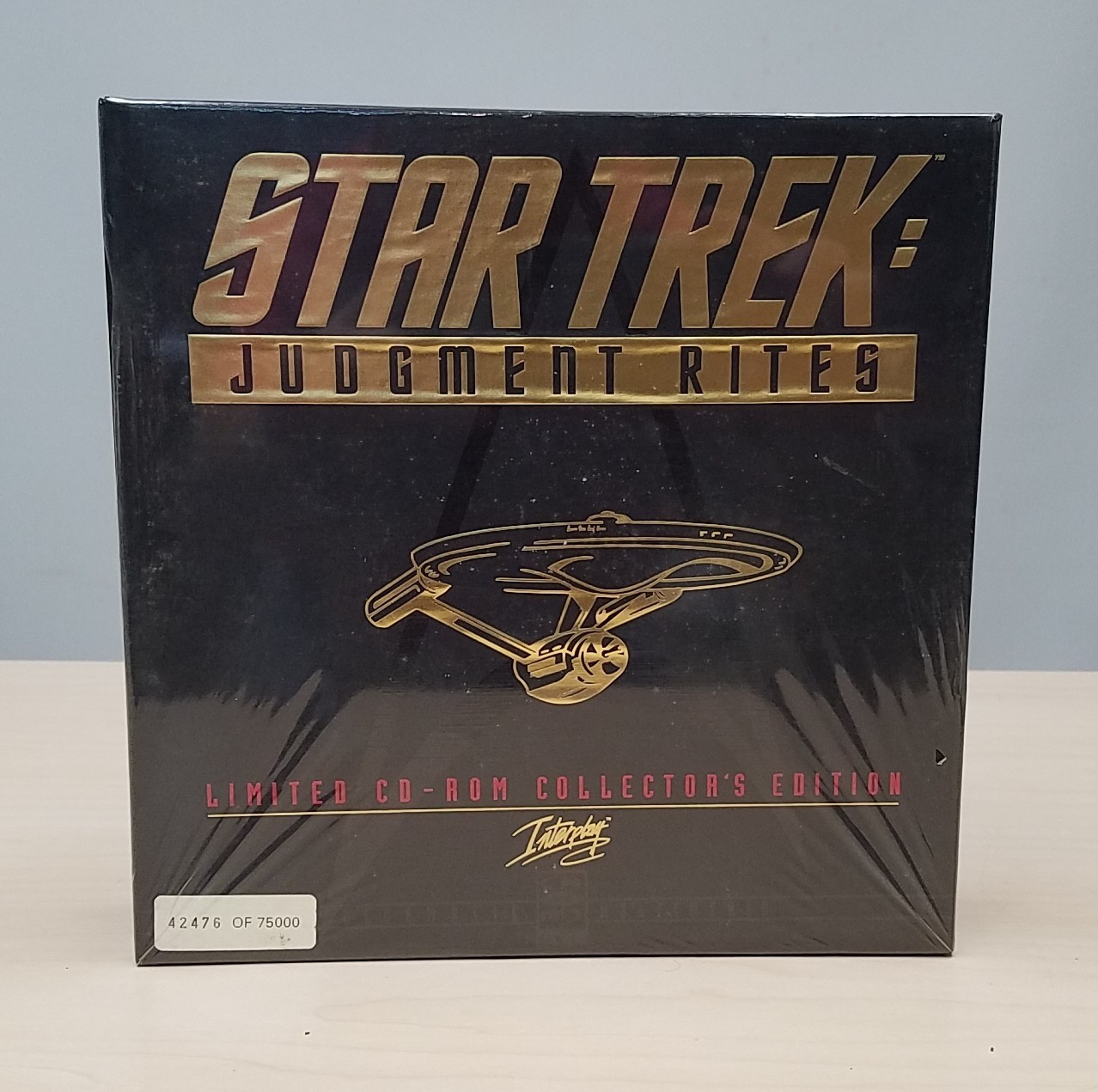 Star Trek Judgement Rites Interplay PC CD-ROM Game Collectors Edition 42476/75000