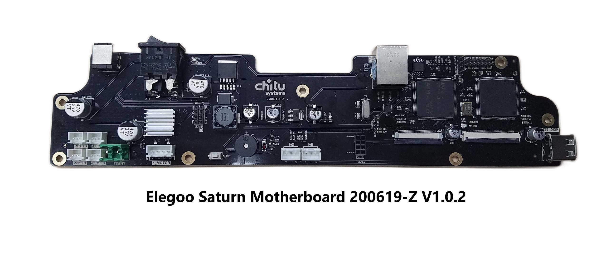 Elegoo Saturn Motherboard 200619-Z V1.0.2