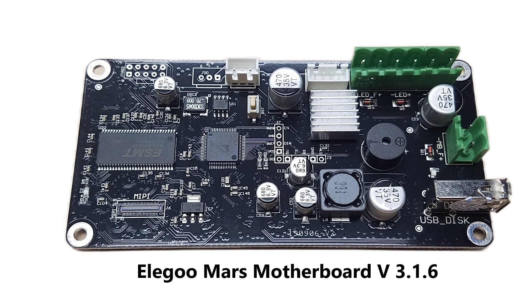 Elegoo Mars Motherboard V 3.1.6