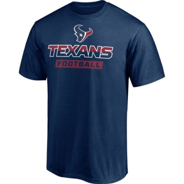 NFL Houston Texans Men's Iron Defense Short Sleeve T-Shirt