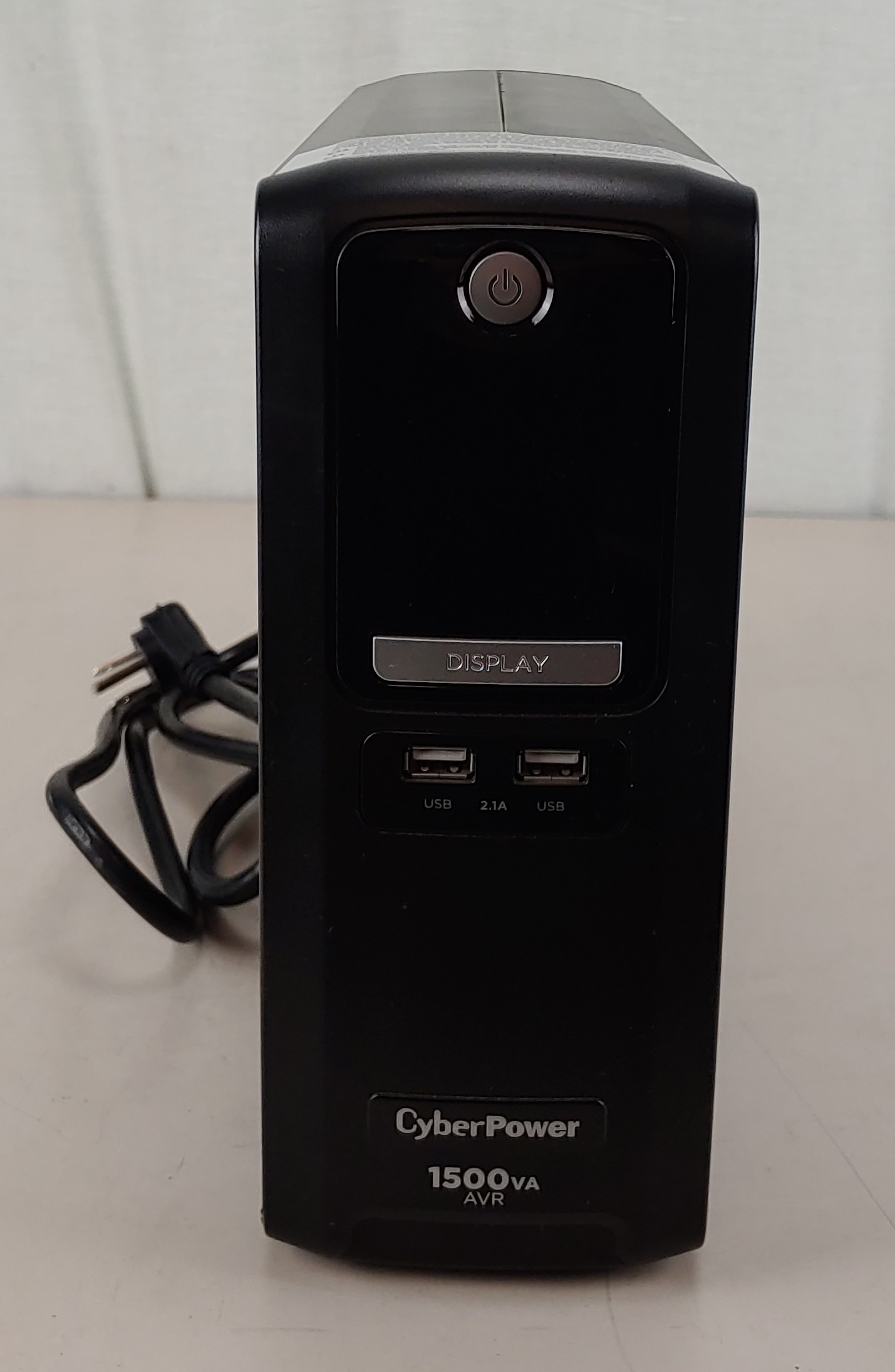 CYBERPOWER 1500VA AVR UPS Battery Backup NO BATTERY