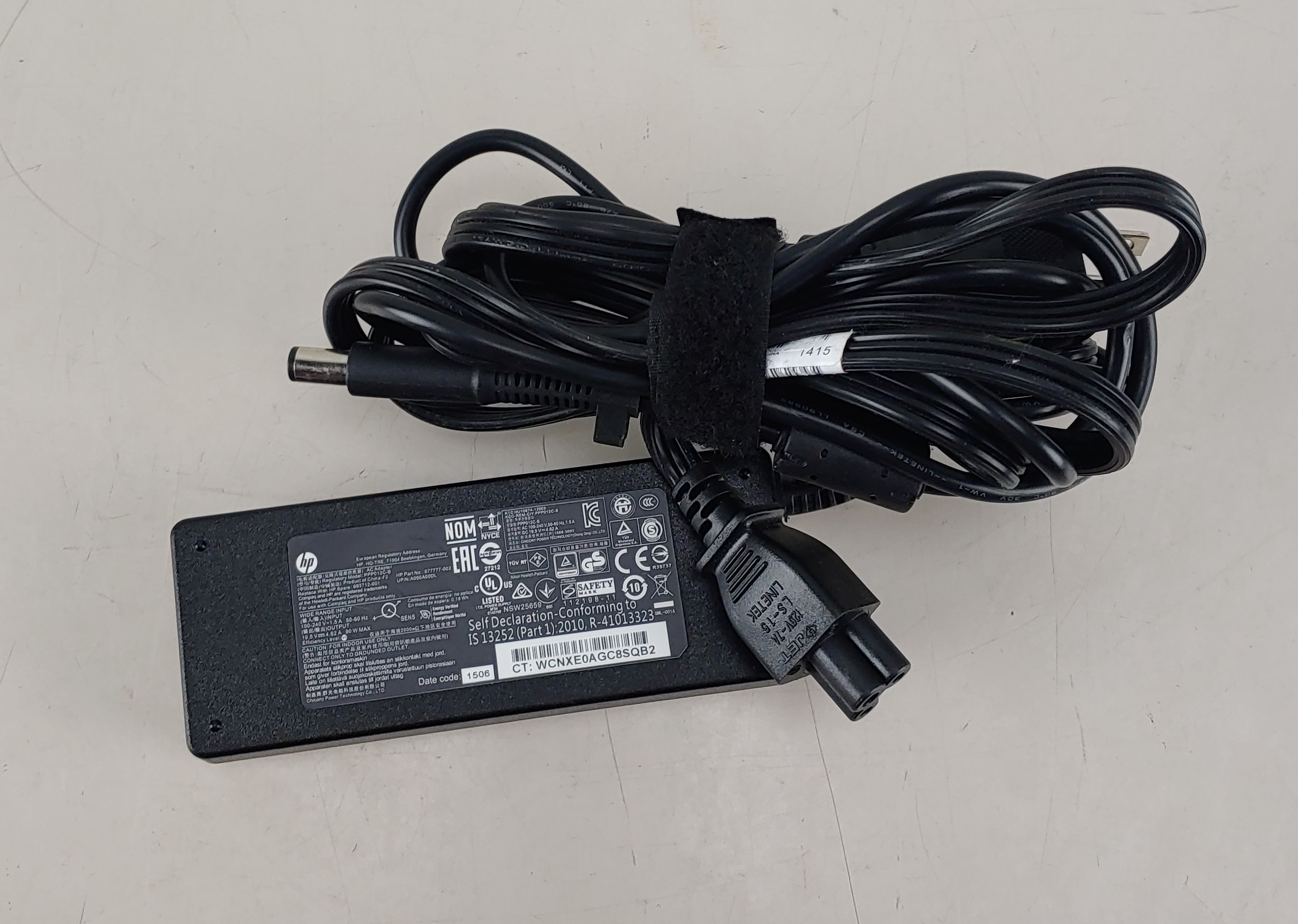 HP Laptop Charger Power Adapter 693712-001 677777-002 19.5V 4.62A