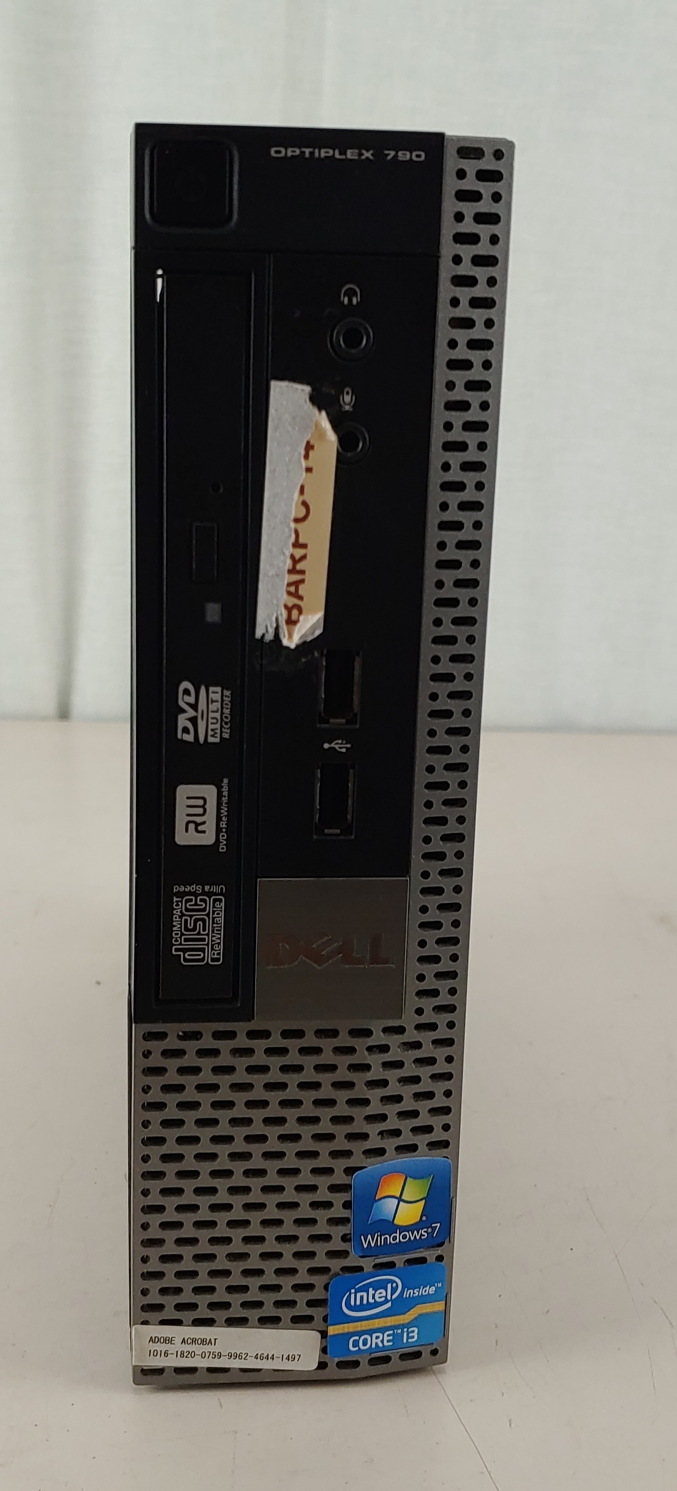 Dell Optiplex 790 USFF Desktop PC i3-2120 3.30GHz 4GB 500GB HDD Linux Mint