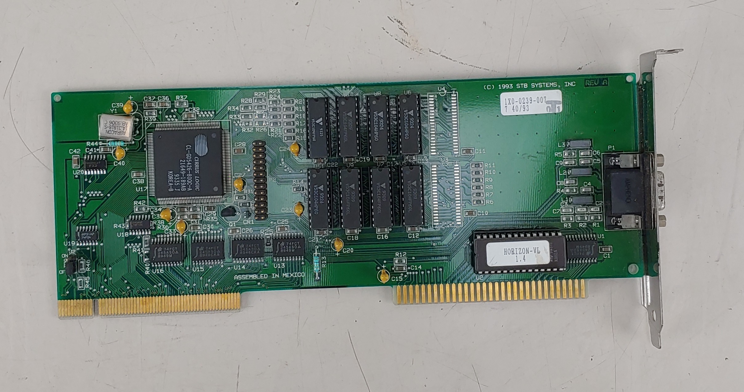 STB Systems Inc. 1X0-0239-007 Horizon-VL 1.4 Video Card