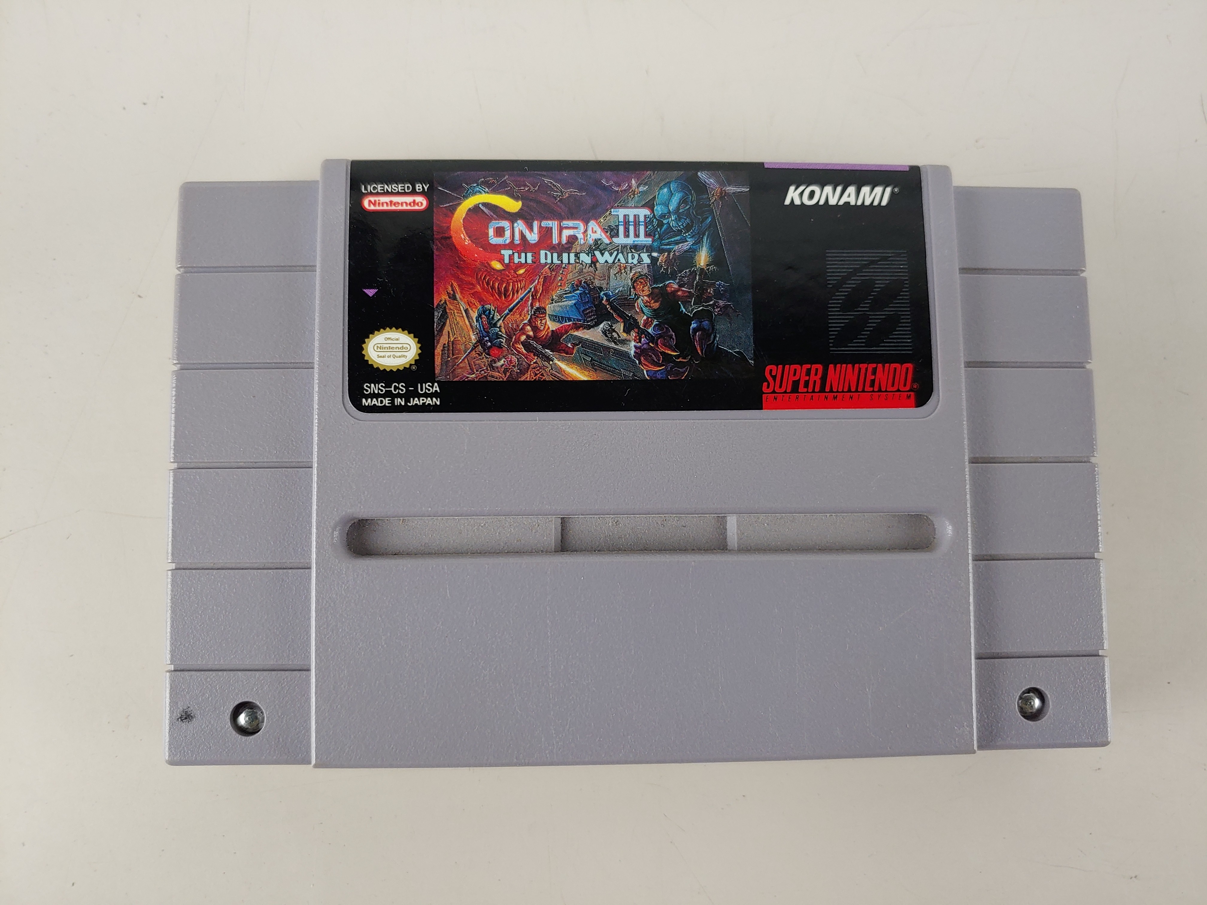 Contra III The Alien Wars (1992) SNES Game