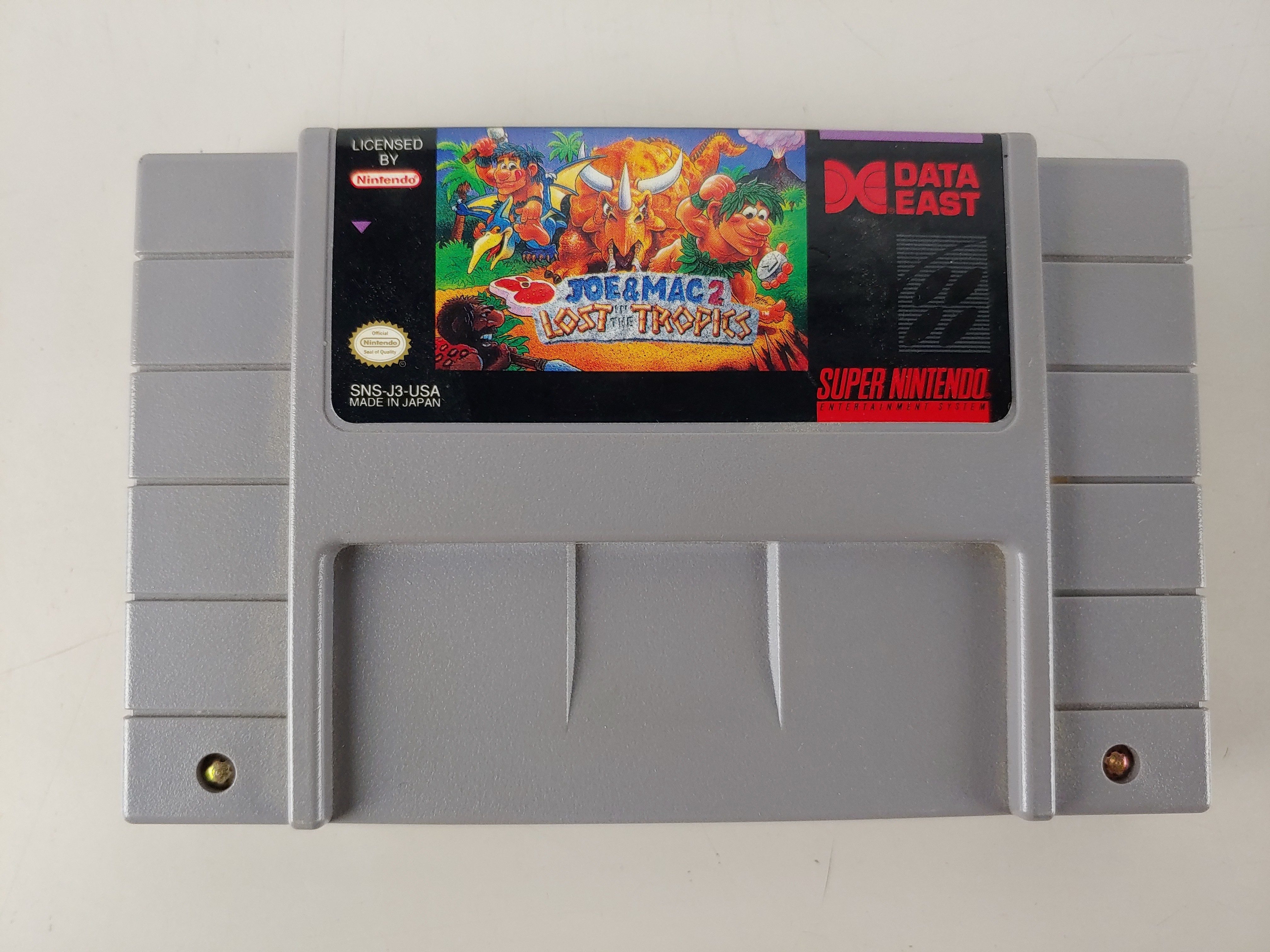 Joe & Mac 2 Lost in the Tropics (1994) SNES Game