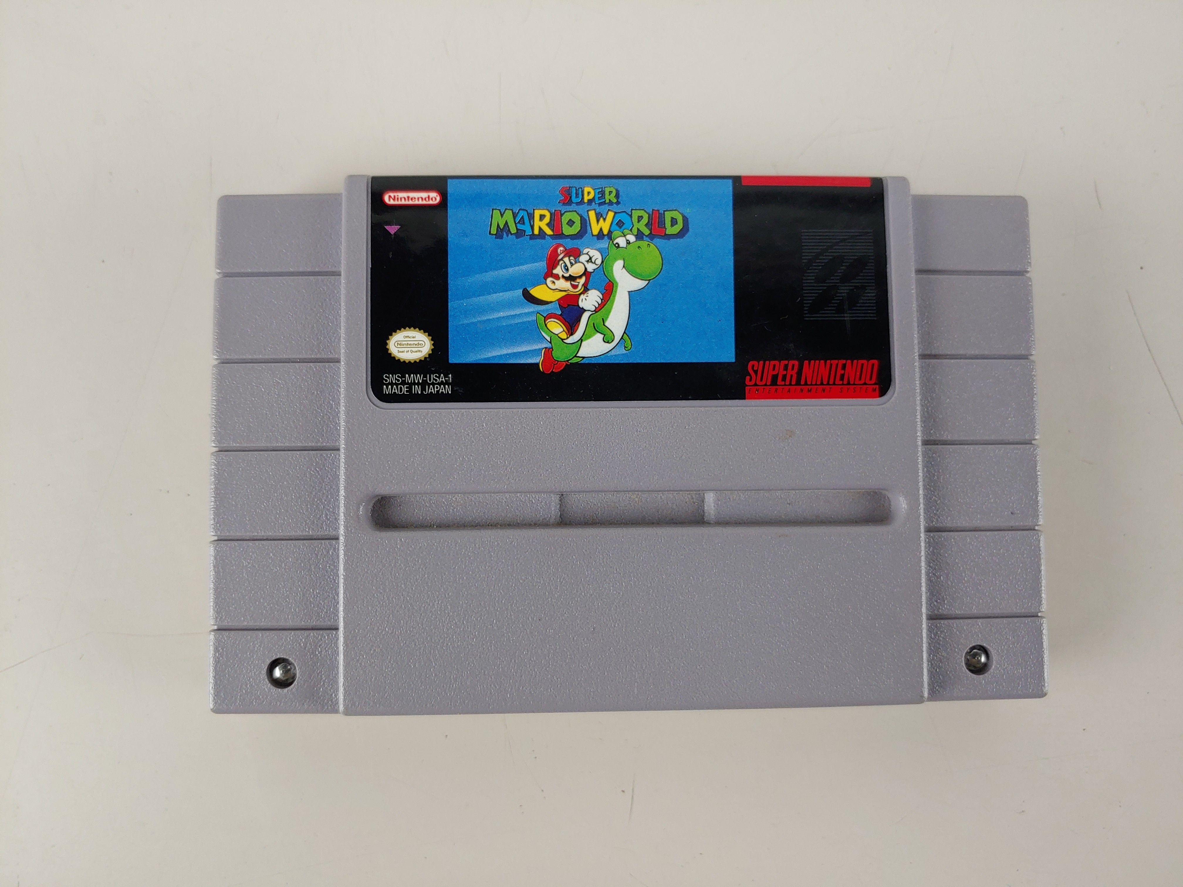 Super Mario World (1991) SNES Game and Instruction Booket