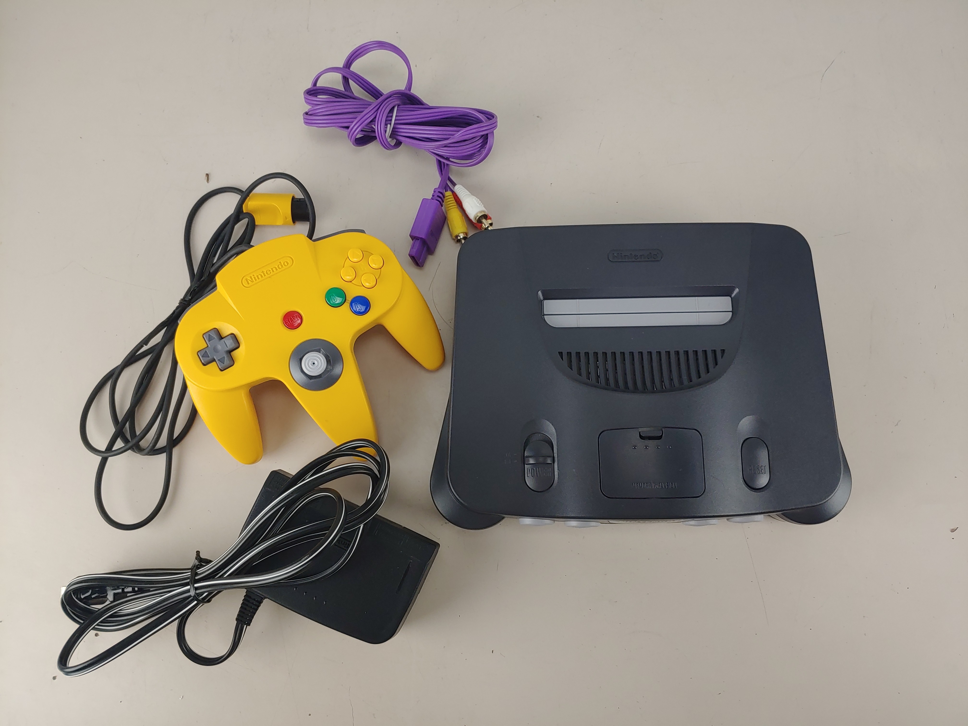 USED Nintendo 64 Console with Controller and Cables