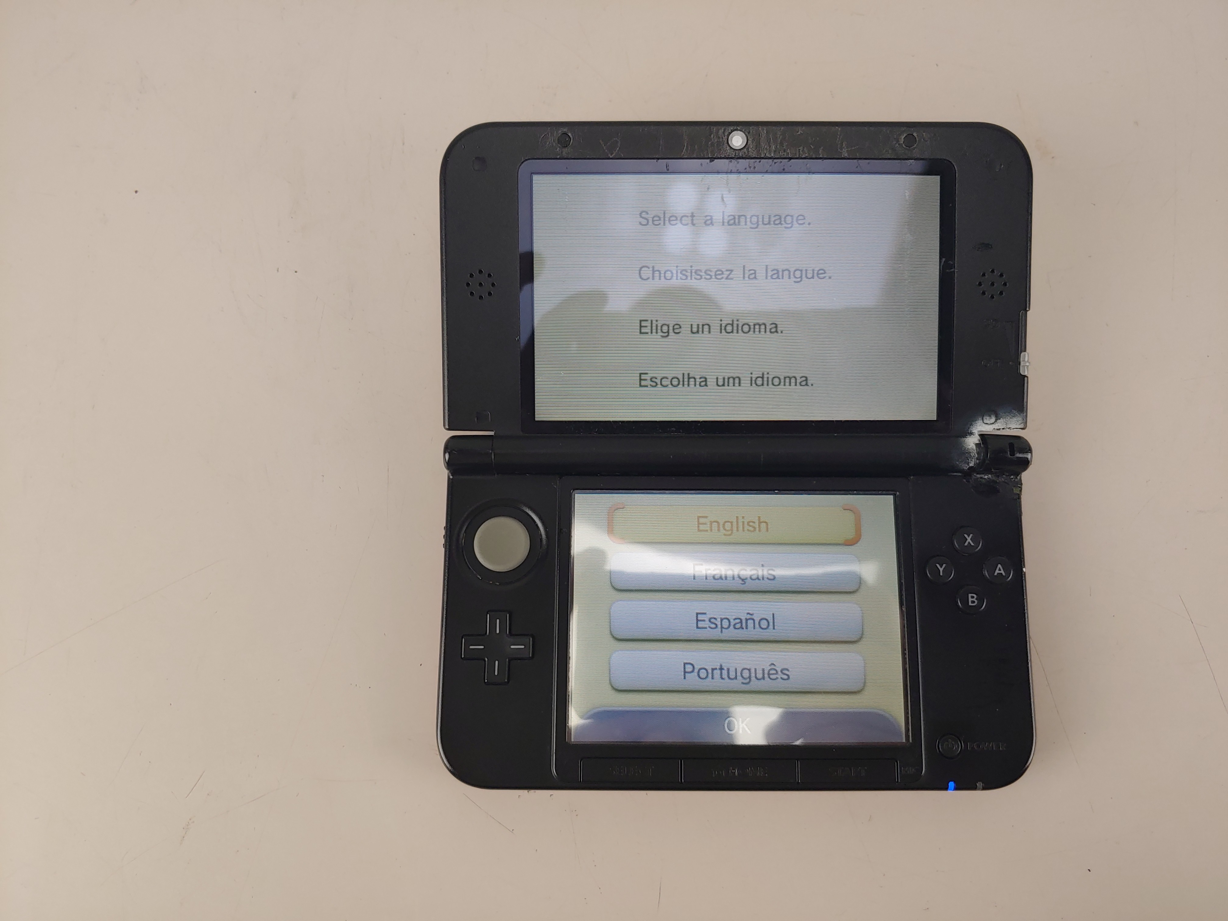 AS IS Nintendo 3DS XL for Parts