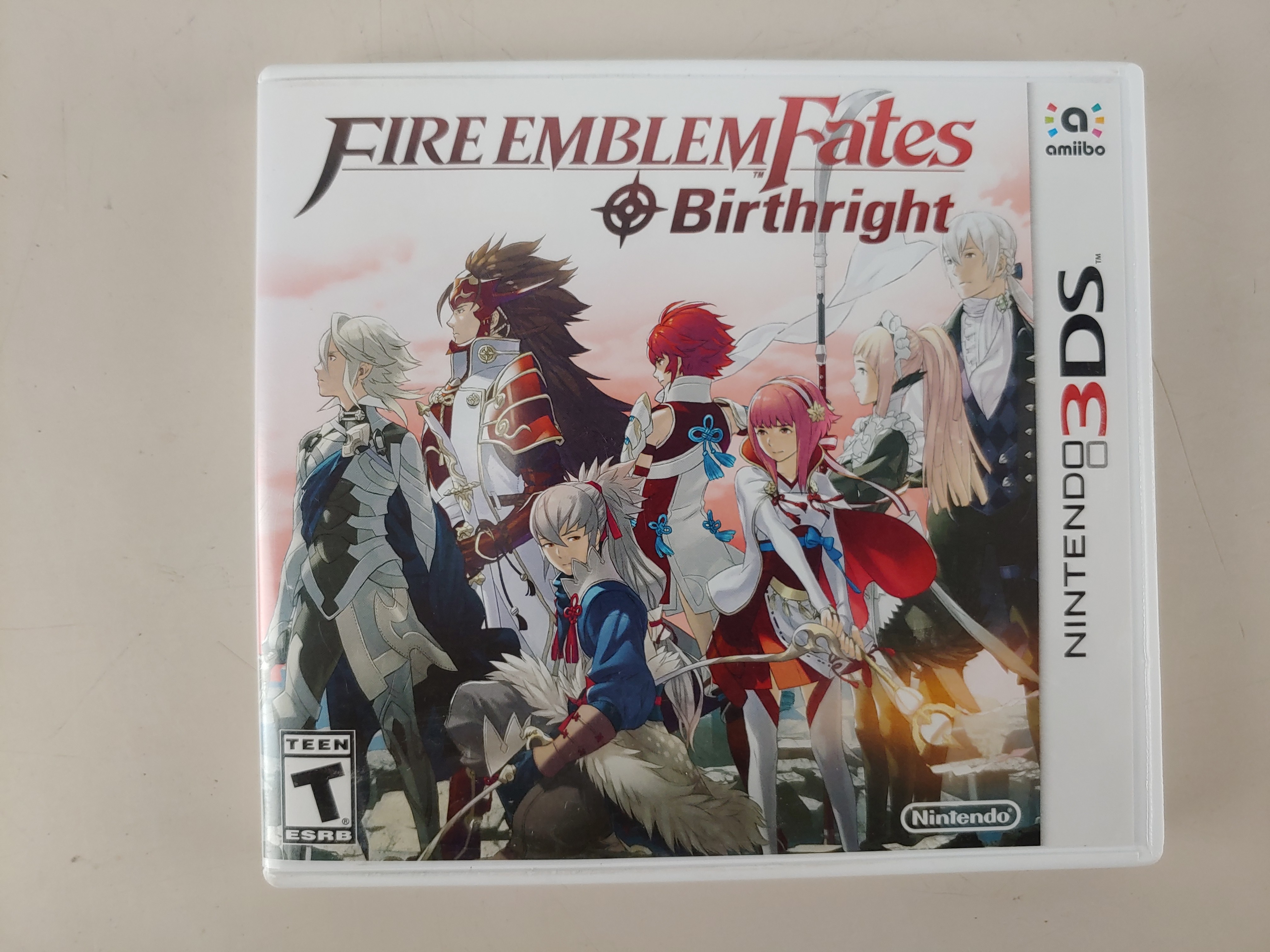 Fire Emblem Fates Birthright for Nintendo 3DS with Case USED
