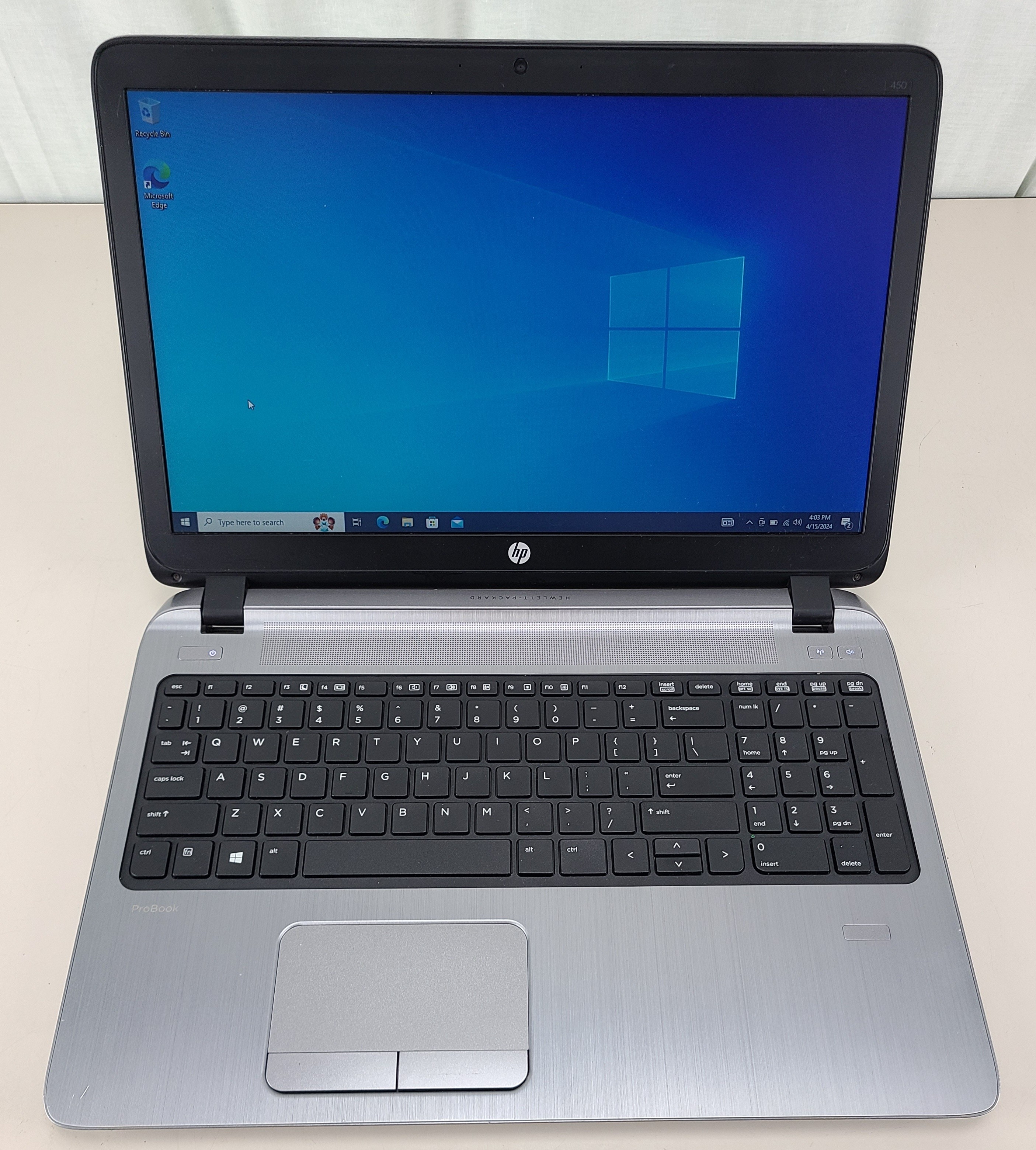 HP ProBook 450 G2 i7-5500U 8GB 1TB HDD WIN 10 PRO