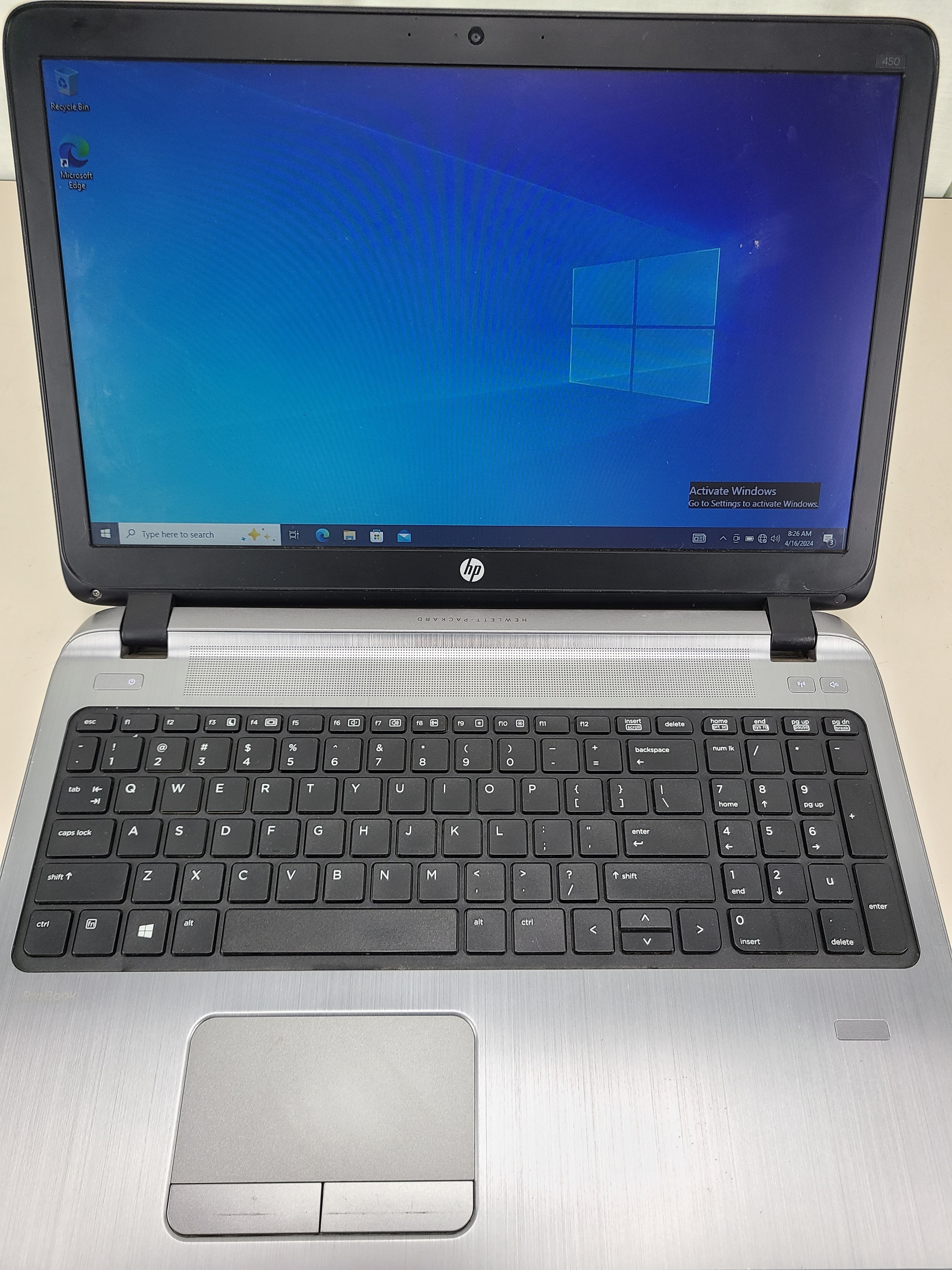 HP ProBook 450 G2 i7-5500U 8GB 1TB HDD WIN 10 PRO