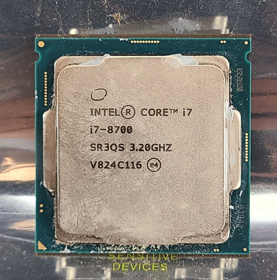 Intel Core i7-8700 3.20GHz 6-Core CPU Processor SR3QS