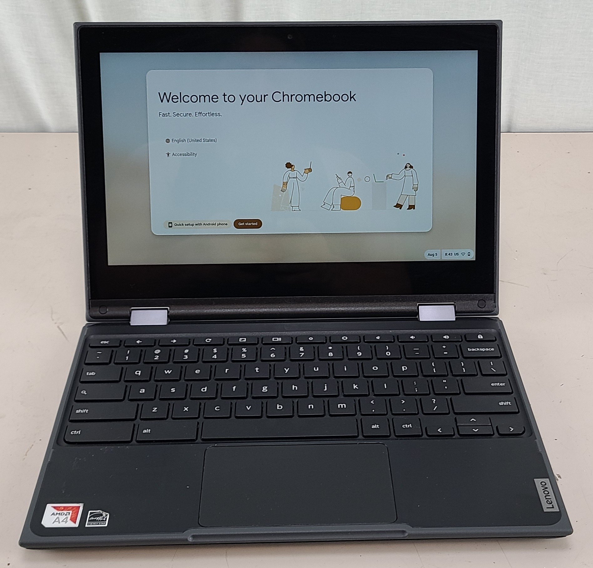 FOR PARTS Lenovo 300e Chromebook Gen 2 4GB 32GB SSD