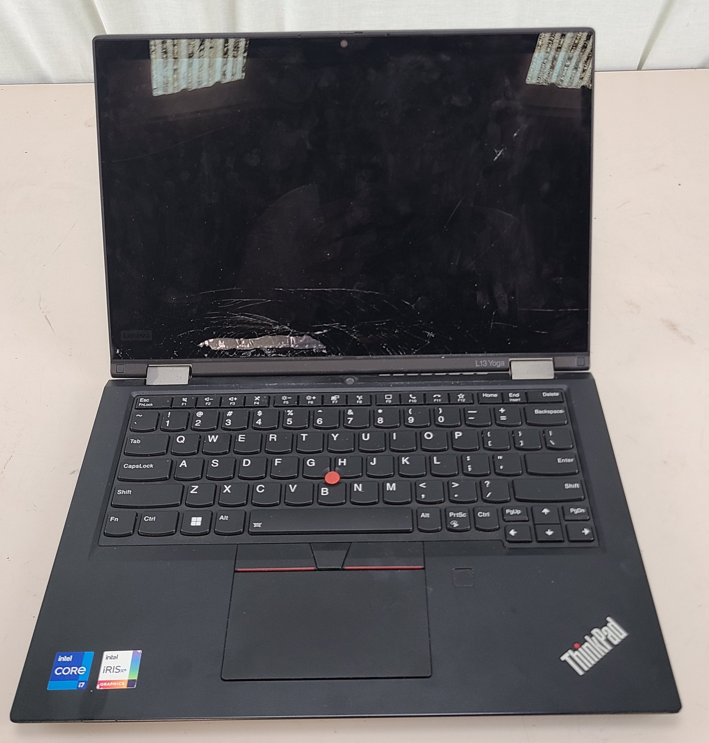 FOR PARTS Lenovo ThinkPad L13 Yoga Gen 2 20VK0019US i7-1165G7 16GB NO SSD/M.2/OS