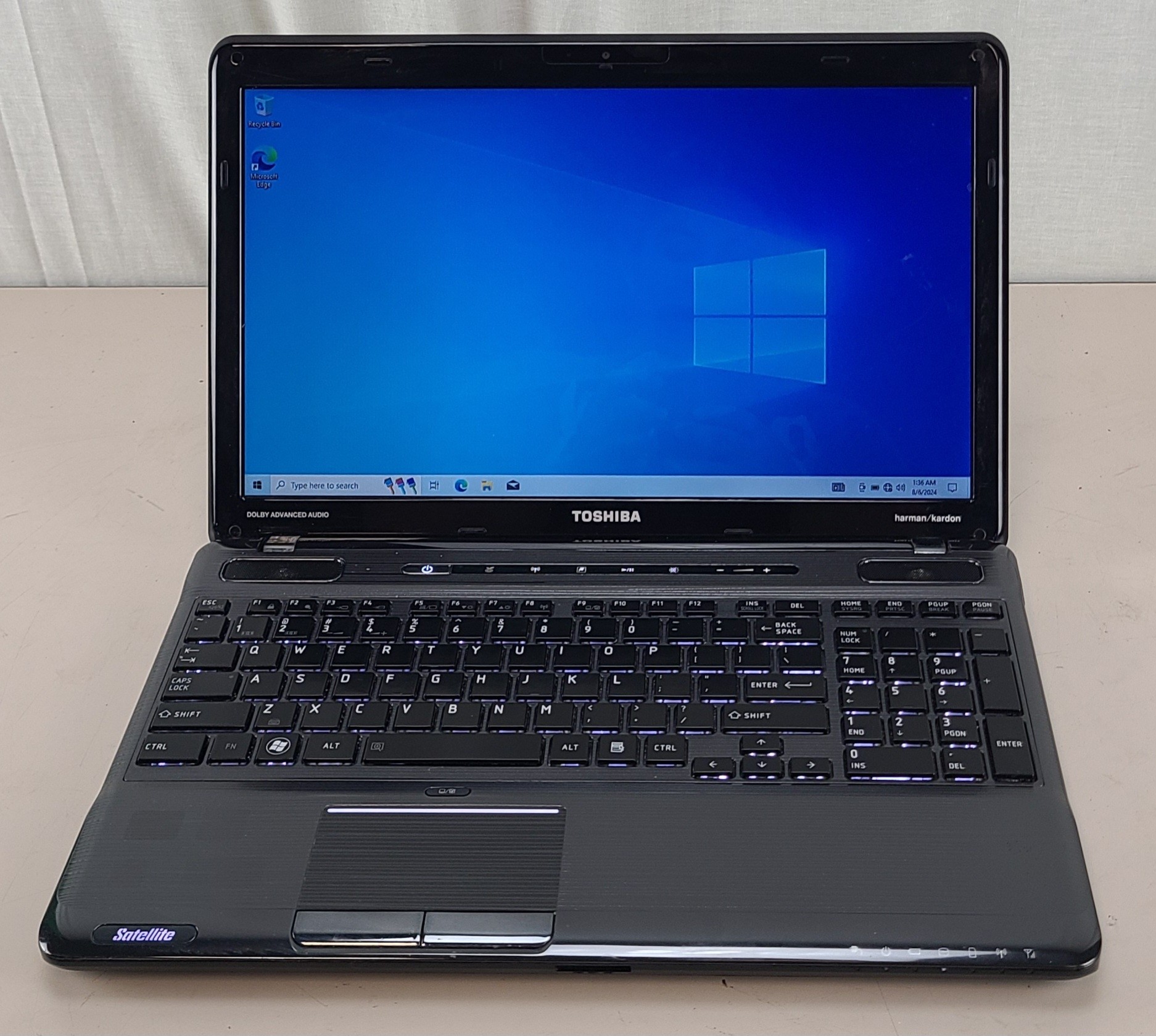 FOR PARTS Toshiba Satellite P755-S5263 i5-2410M 6GB 1TB HDD BAD BATTERY BAD WIFI