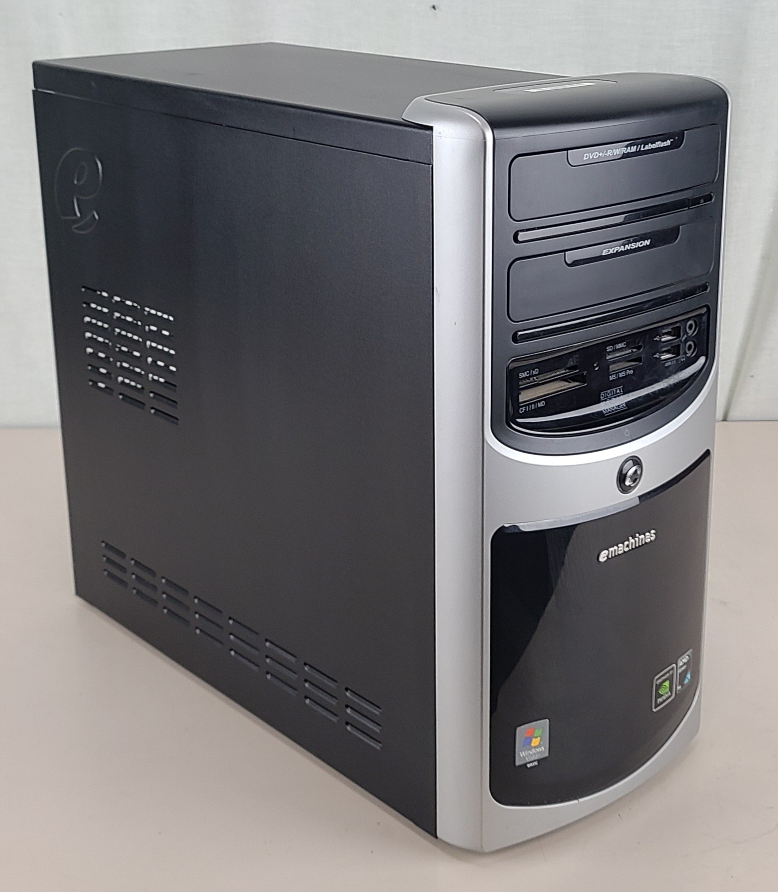 FOR PARTS Emachines AMD Athlon 64 2GB NO HDD/SWOLLEN CAPS