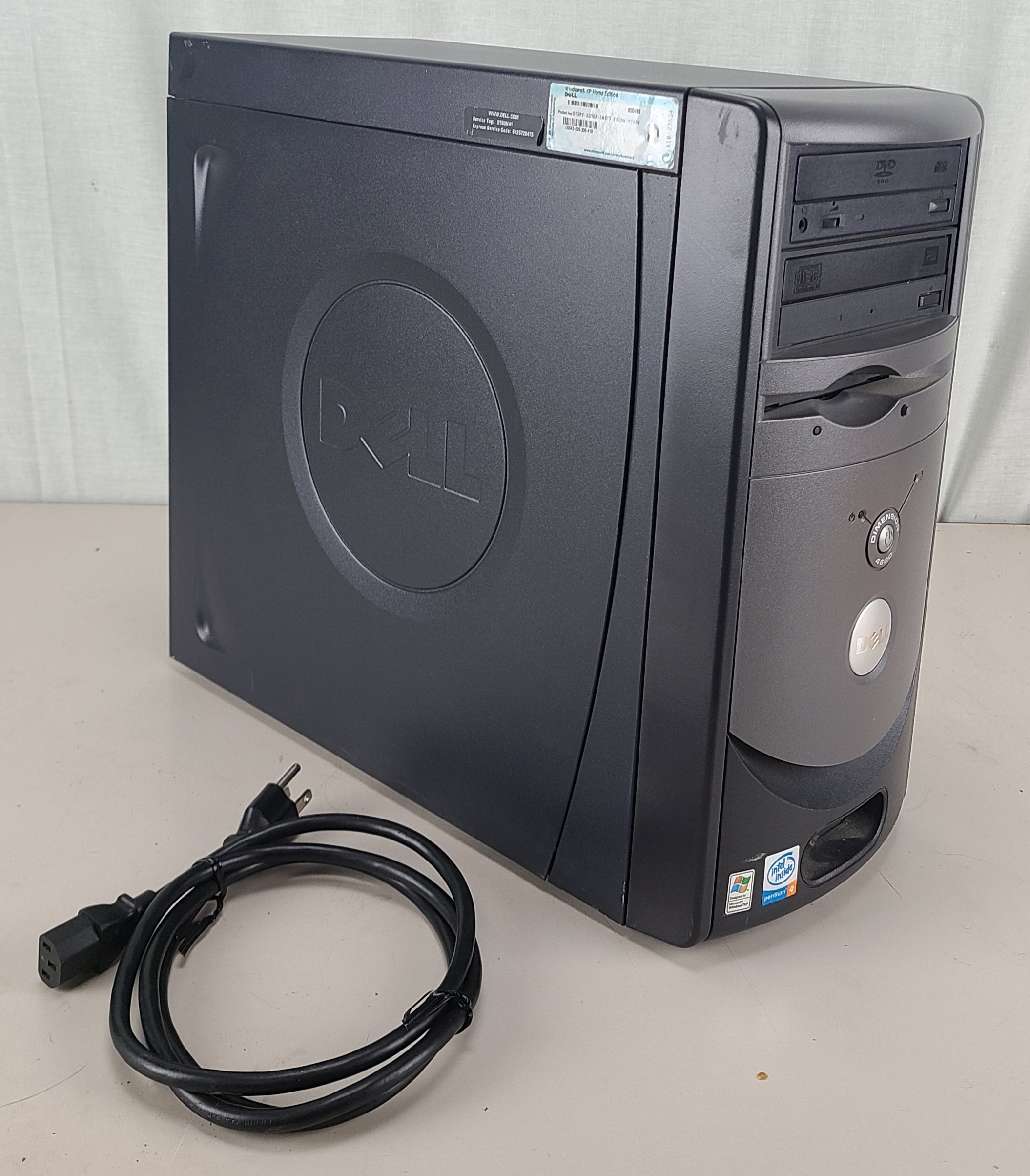 Dell Dimension 4600 Pentium 4 2.8 GHz 1GB 120GB HDD XP PRO