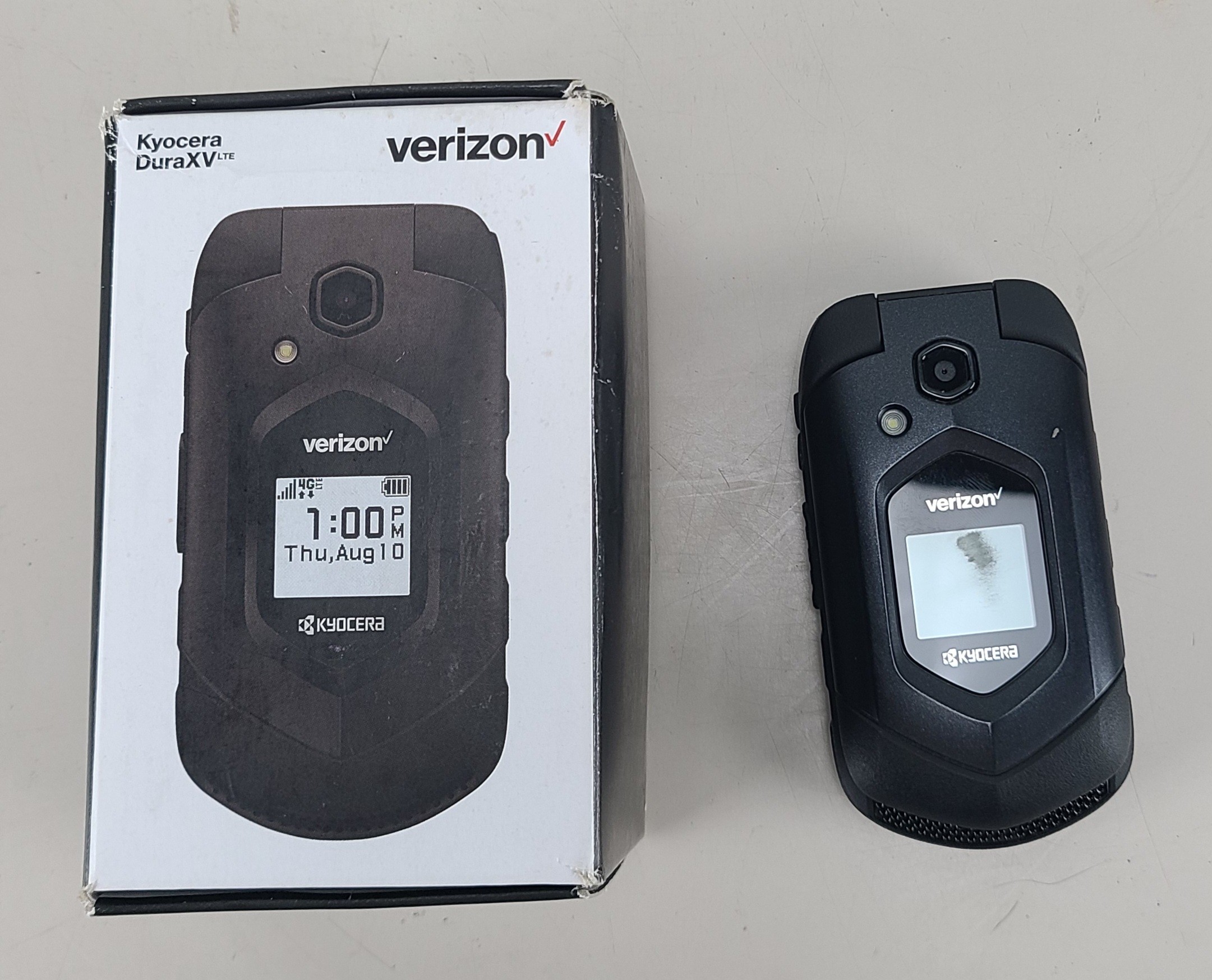 Verizon Kyocera DuraXV E4610 16GB Black Verizon Locked