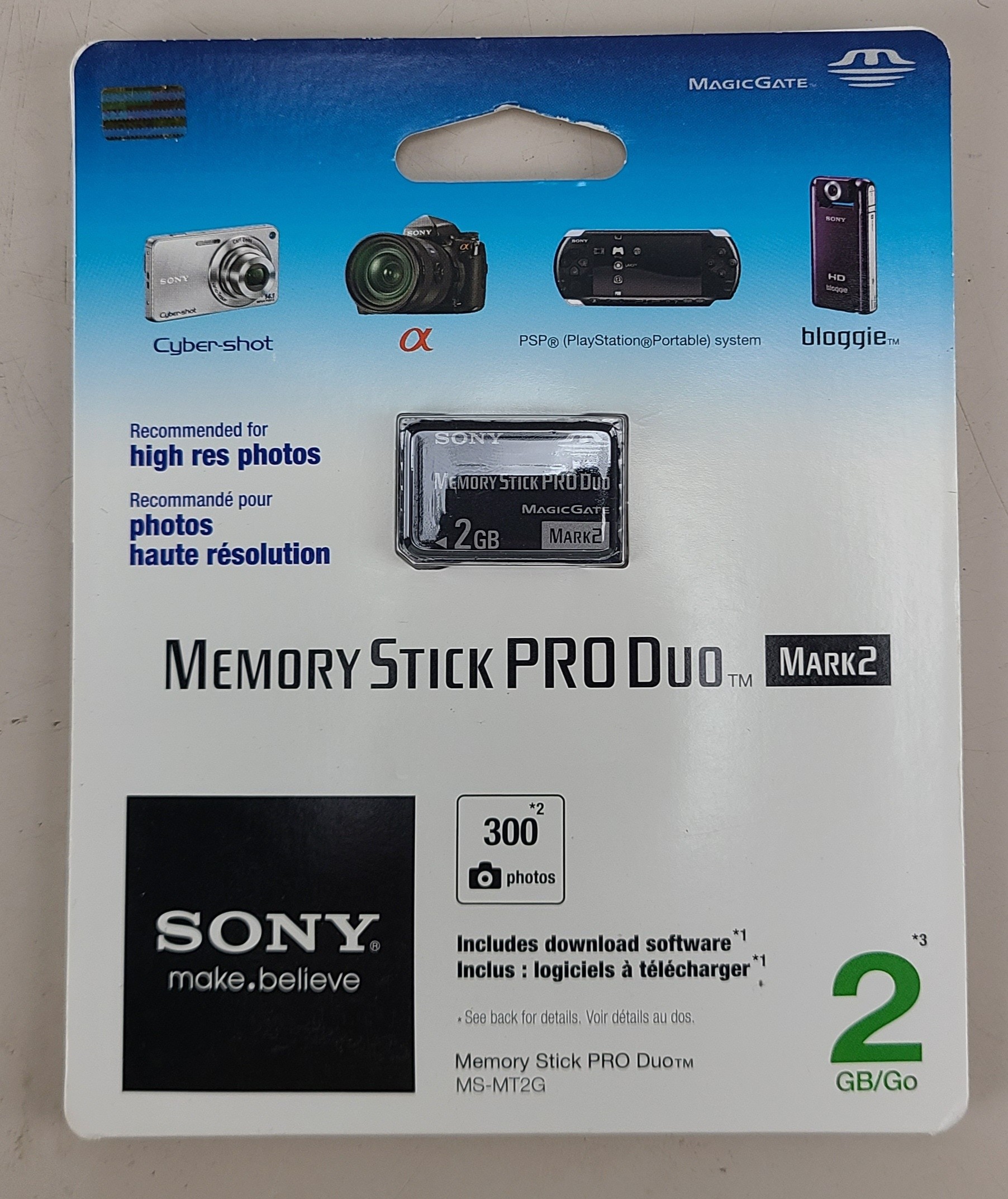 Sony 2GB Memory Stick Pro Duo Mark 2
