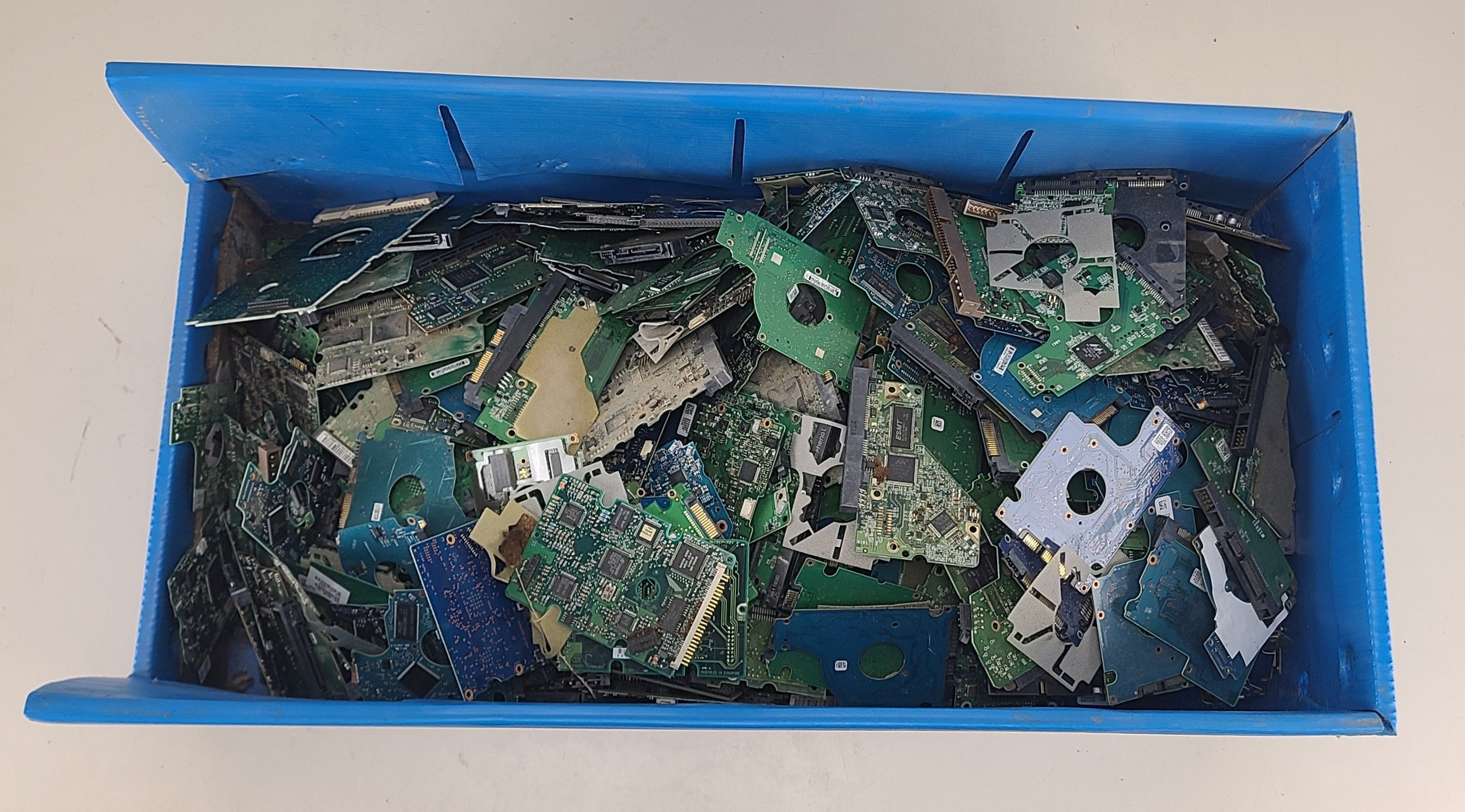 17.8lbs Hard Drive Boards for Scrap Gold Recovery