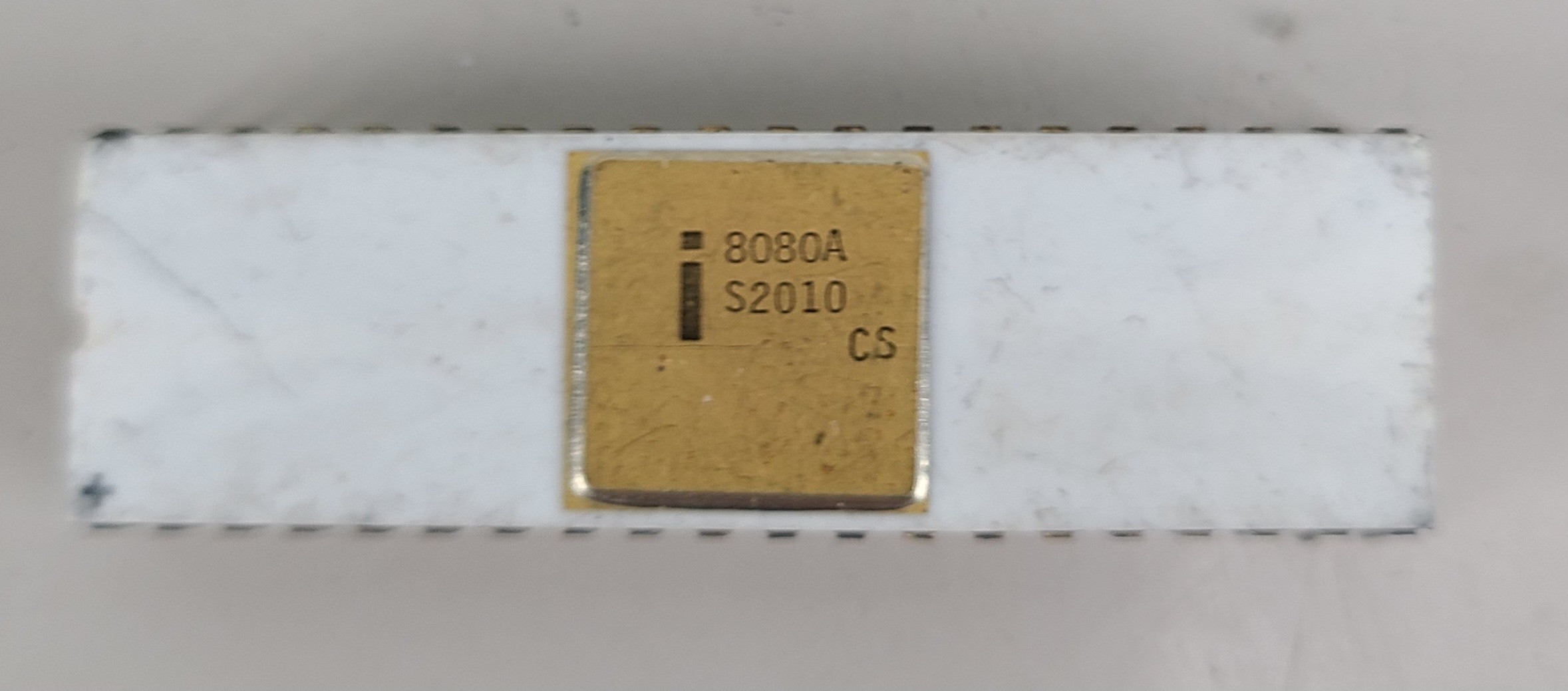 Intel 8080A CS White Ceramic Chip AS IS