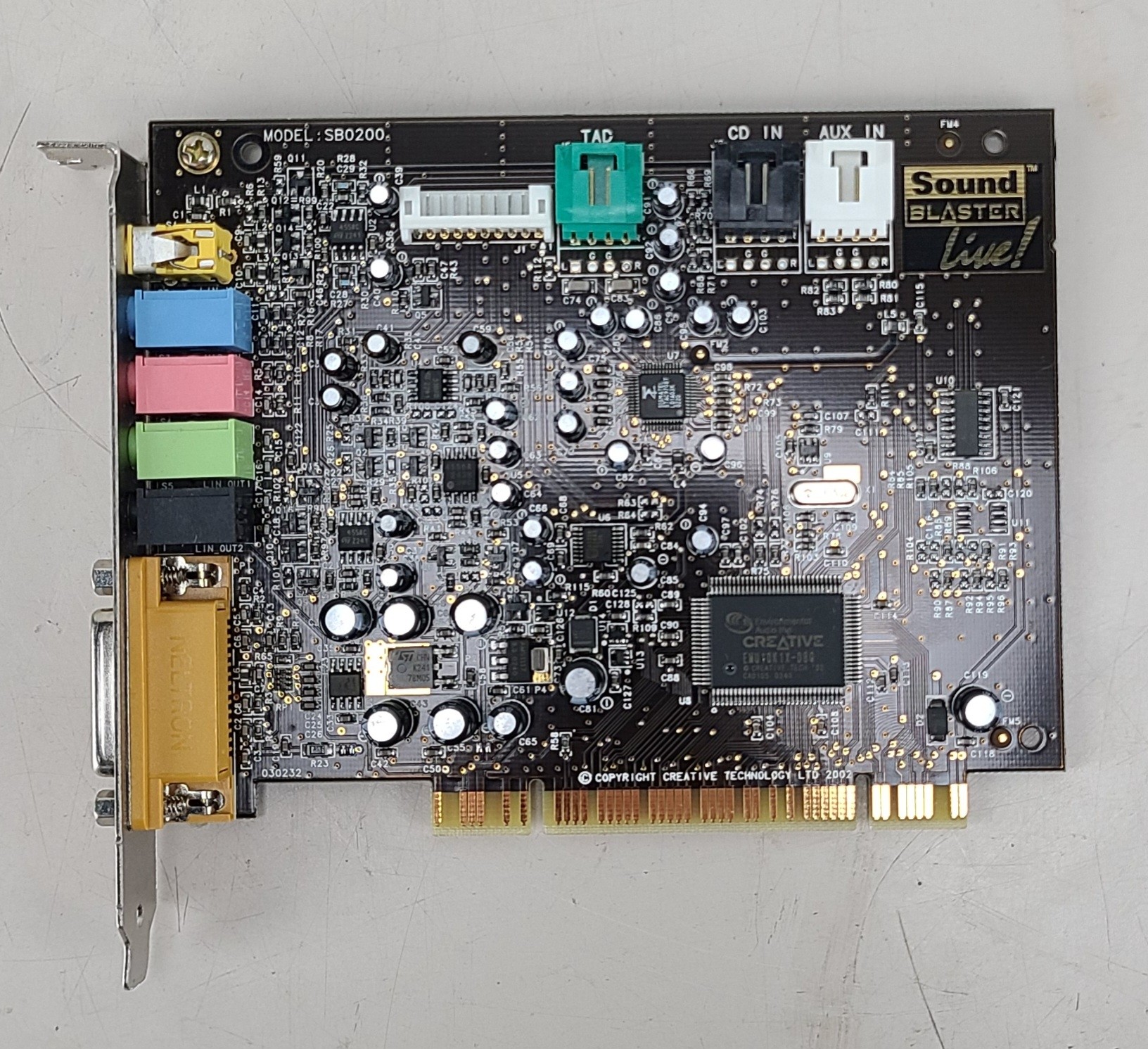 Creative Labs Sound Blaster Live! SB0200 Sound Card
