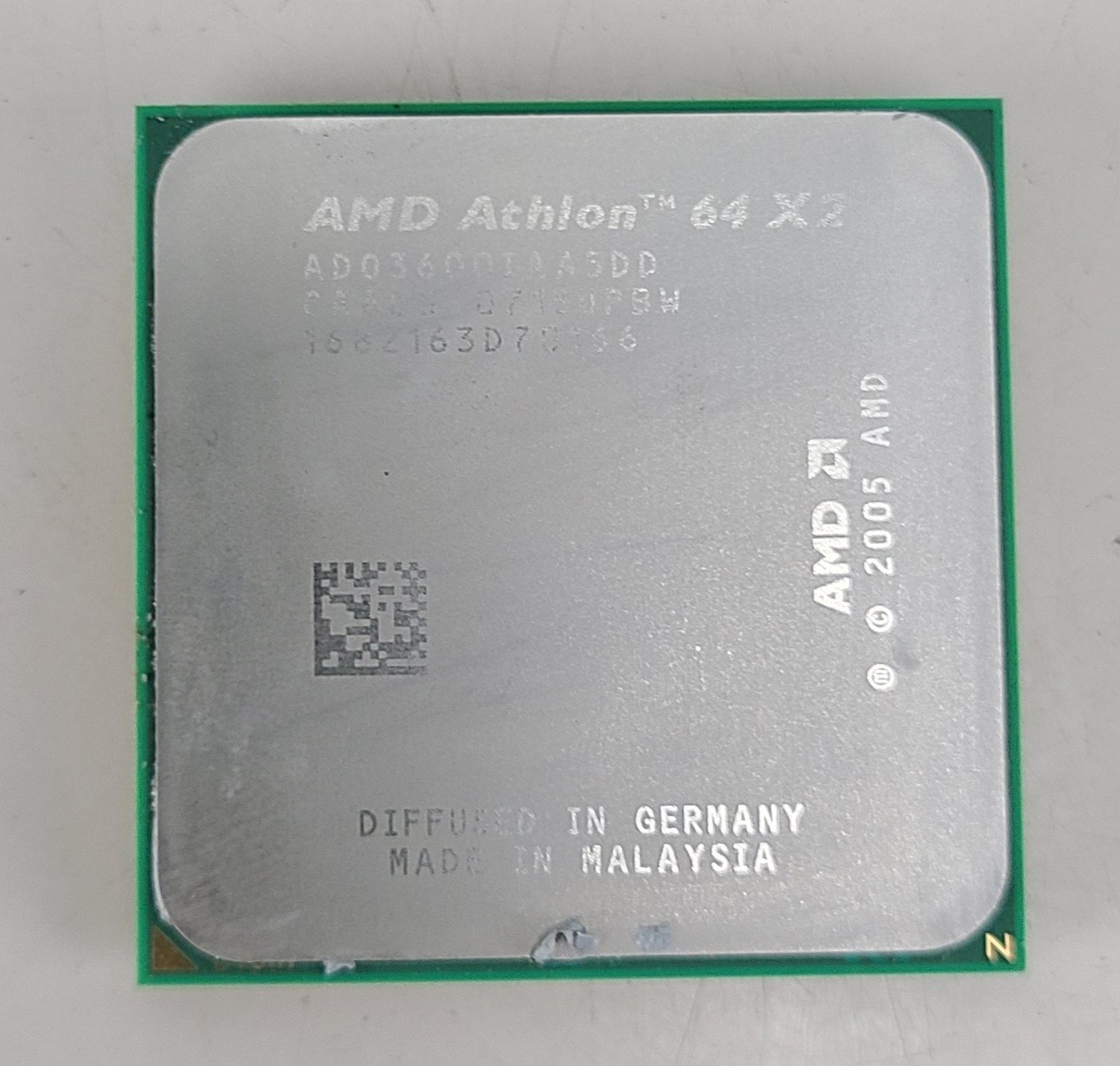 AMD Athlon 64 X2 3600+ Socket 939 2000MHz Desktop CPU