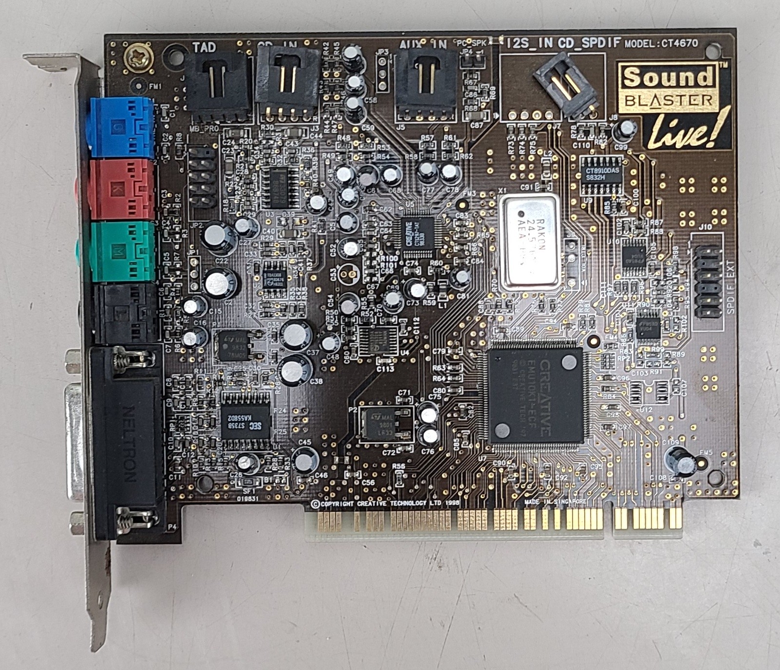 Creative Labs Sound Blaster Live! CT4670 Sound Card