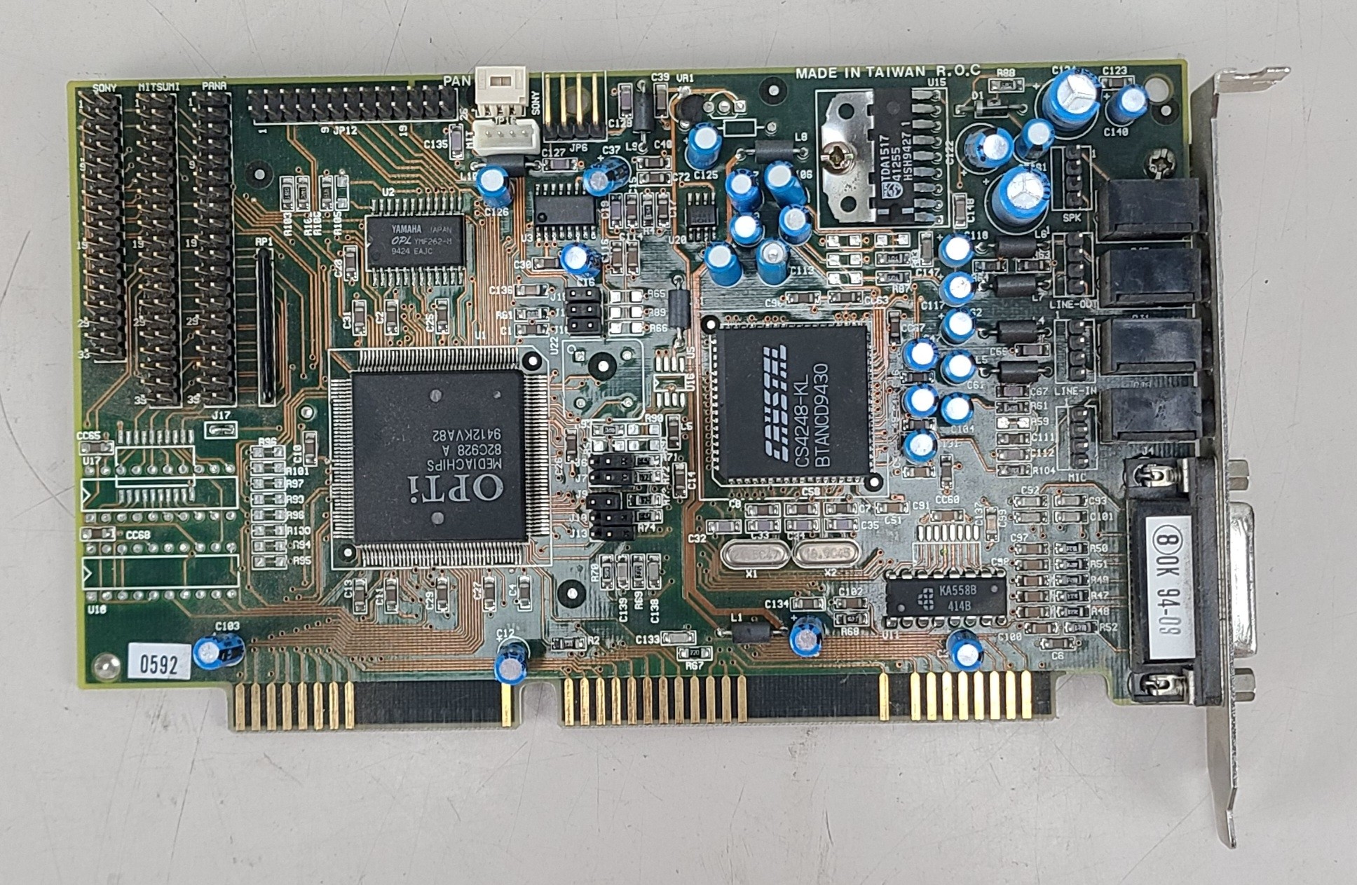 Opti MAD16 SND-SS16 ISA Sound Card with CD Controller AD1848KP SoundPort
