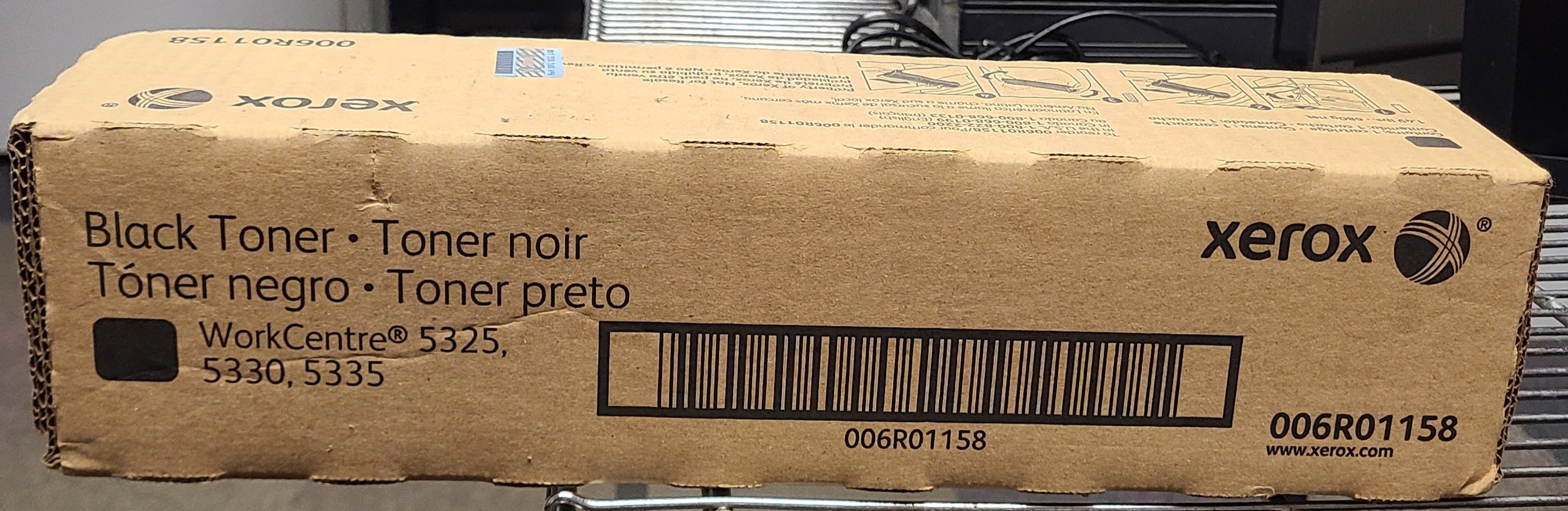 Genuine Xerox 006R01158 Black Toner WorkCentre 5325, 5330, 5335