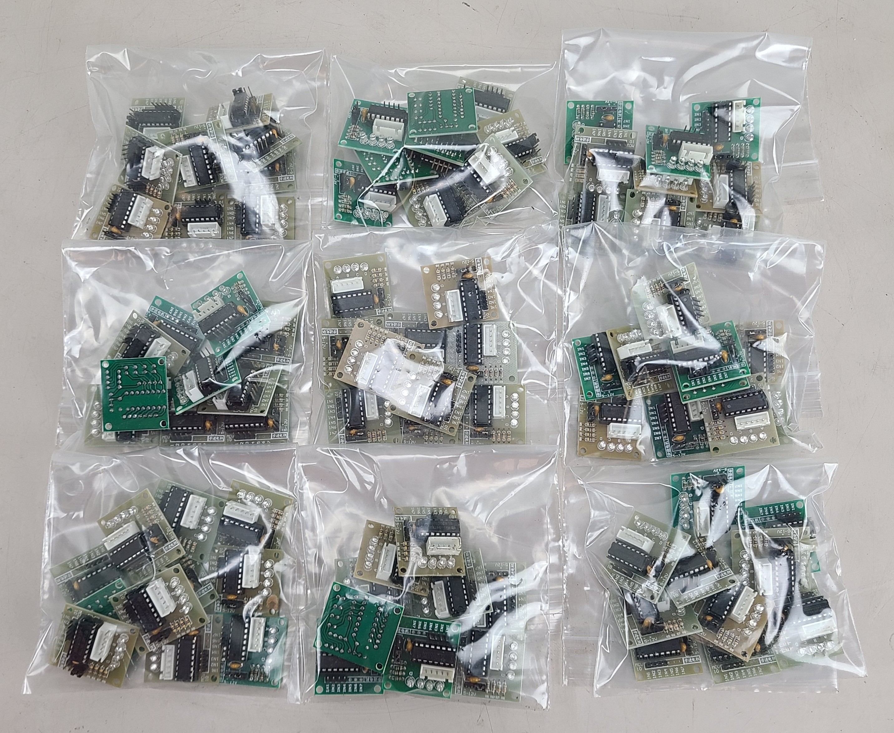 Lot of 91 Elegoo Uno ULN2003 Stepper Motor Driver Module UNUSED