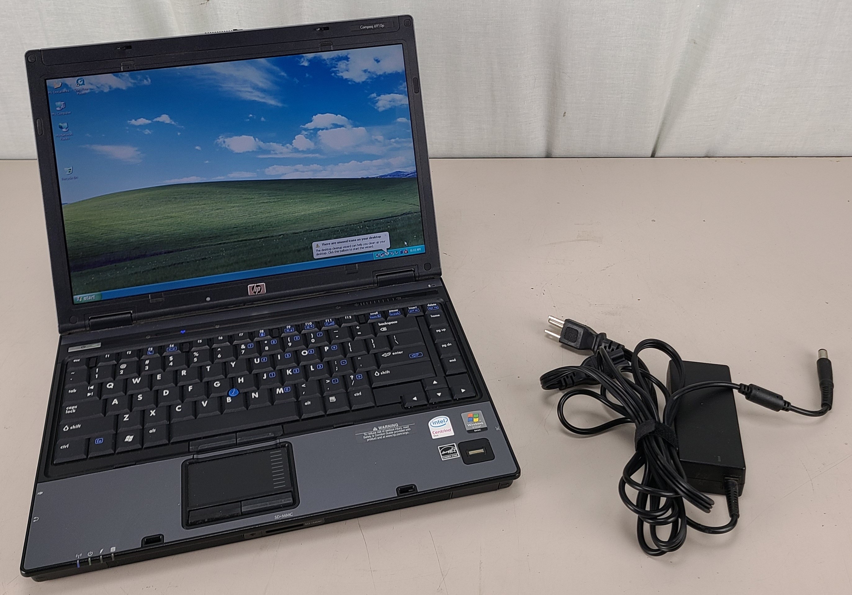 HP Compaq 6910P C2D 1GB RAM 1GB HDD WIN XP 