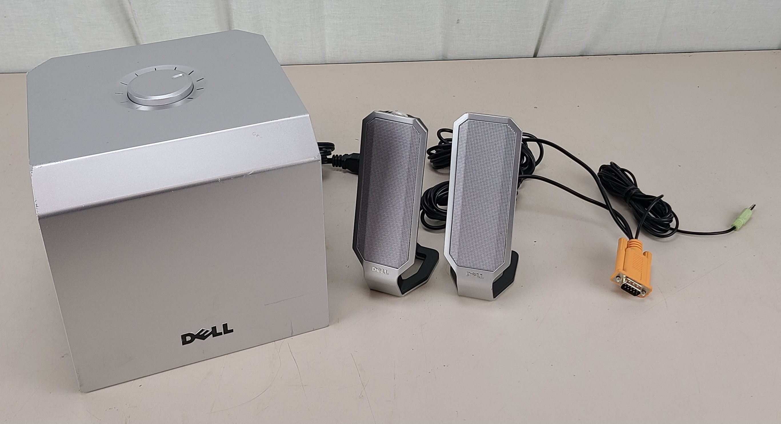Dell Zylux Multimedia Computer Speaker System A525 w/ Subwoofers