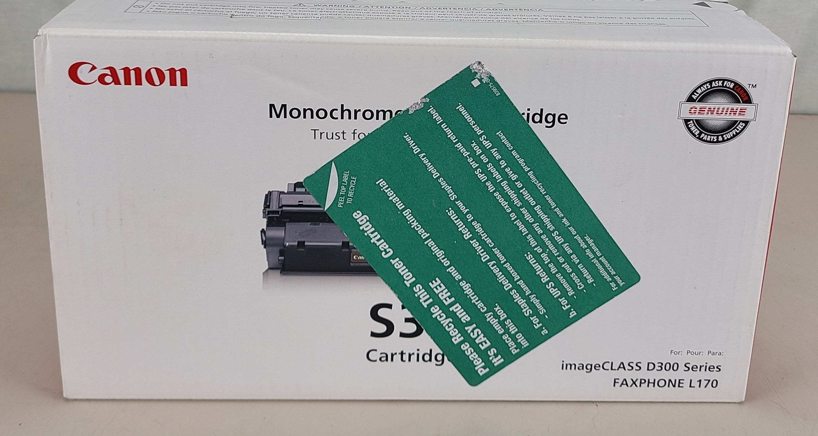 Genuine Canon Monochrome S35 Toner Cartridge