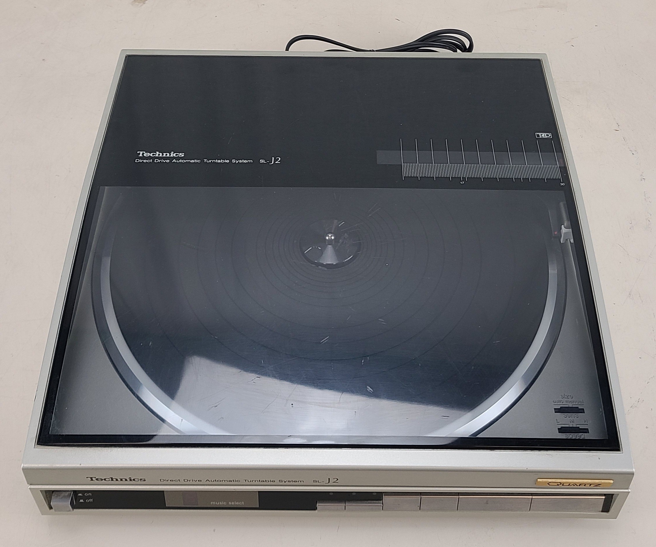 Technics SL-J2 Direct Drive Auto Turntable Record Player Tested Working