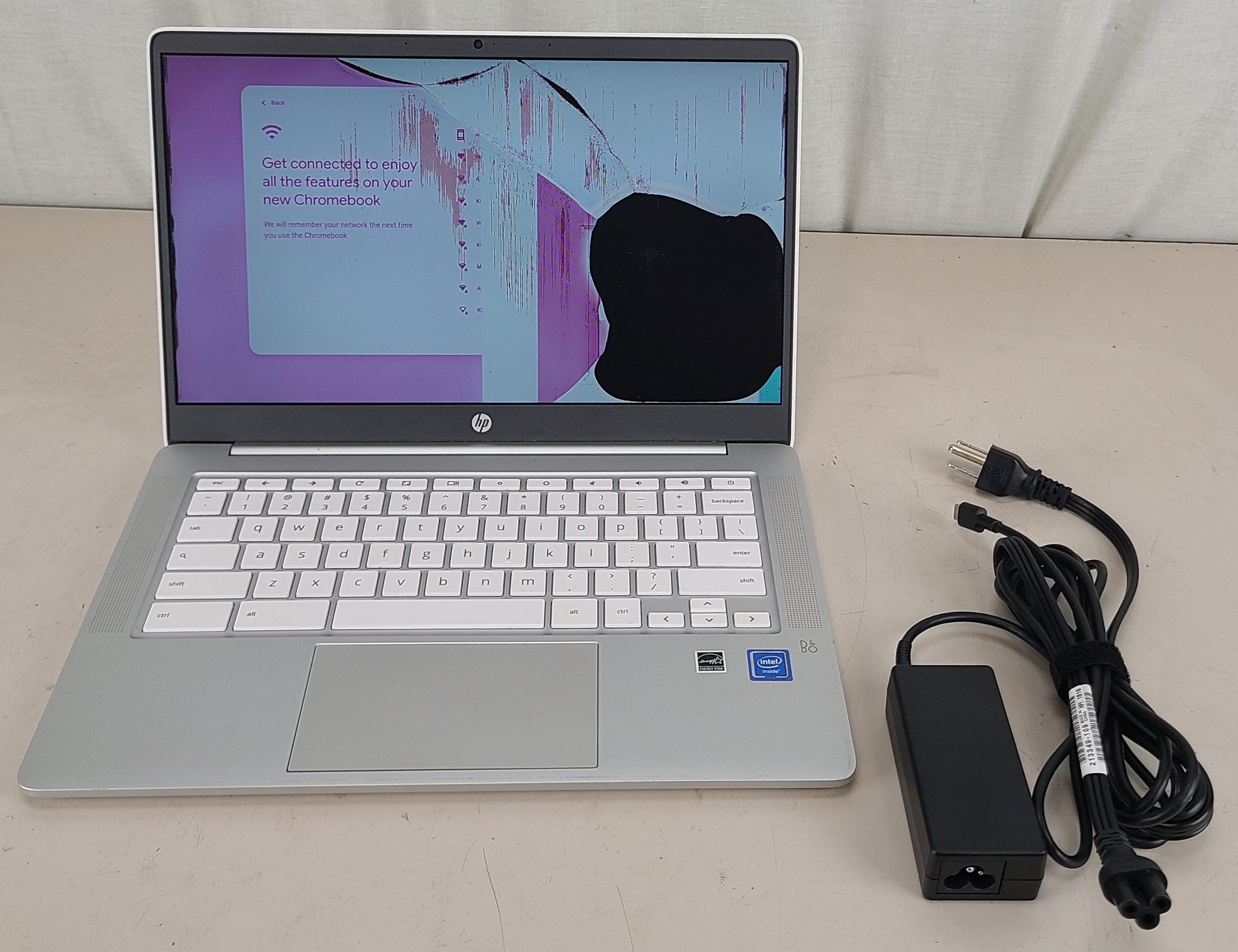 FOR PARTS HP Chromebook 14A-NA0023NR CRACKED SCREEN
