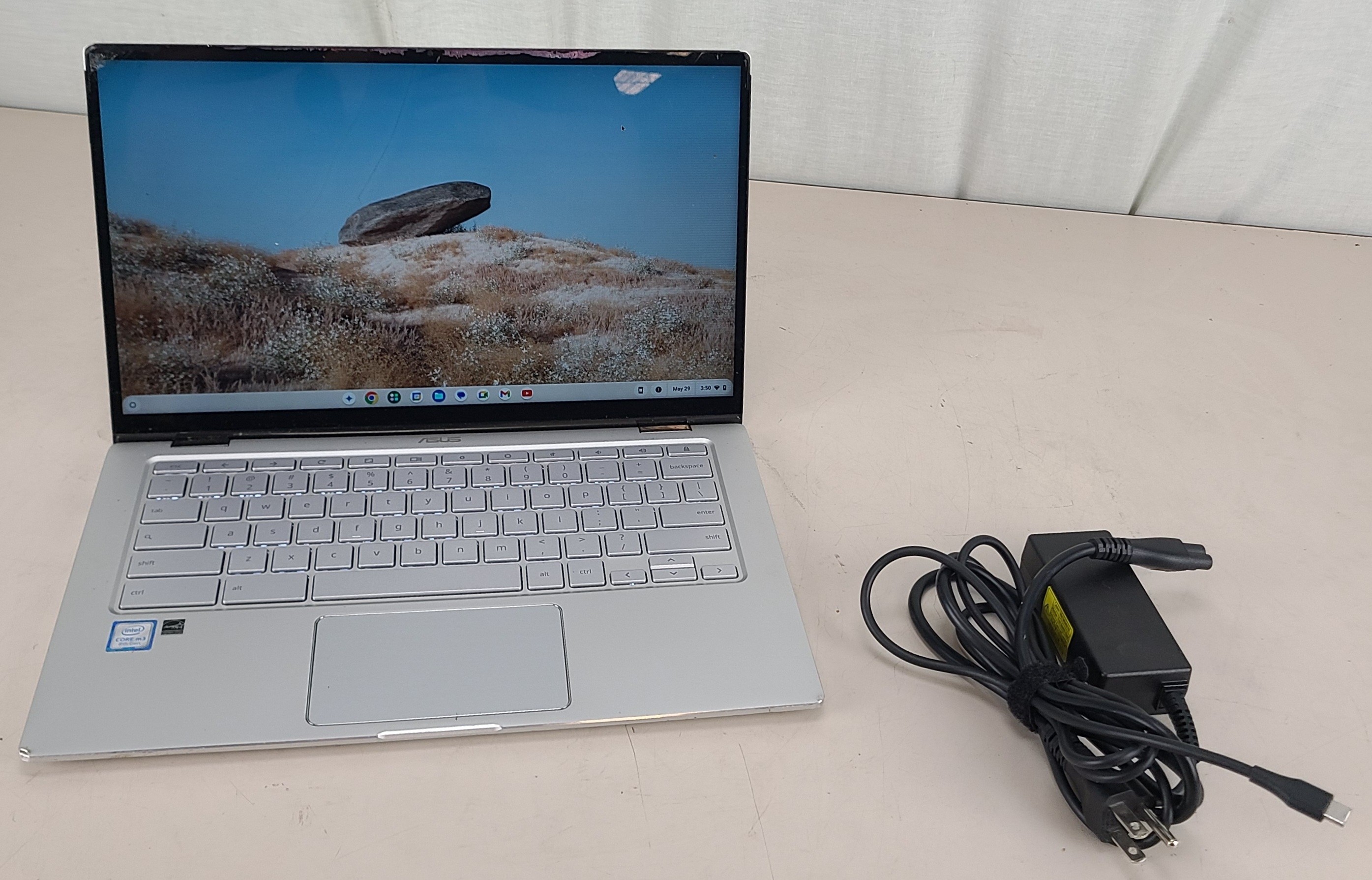 Asus Chromebook C434T m3-8100Y 4GB 64GB eMMC CHROME OS Silver