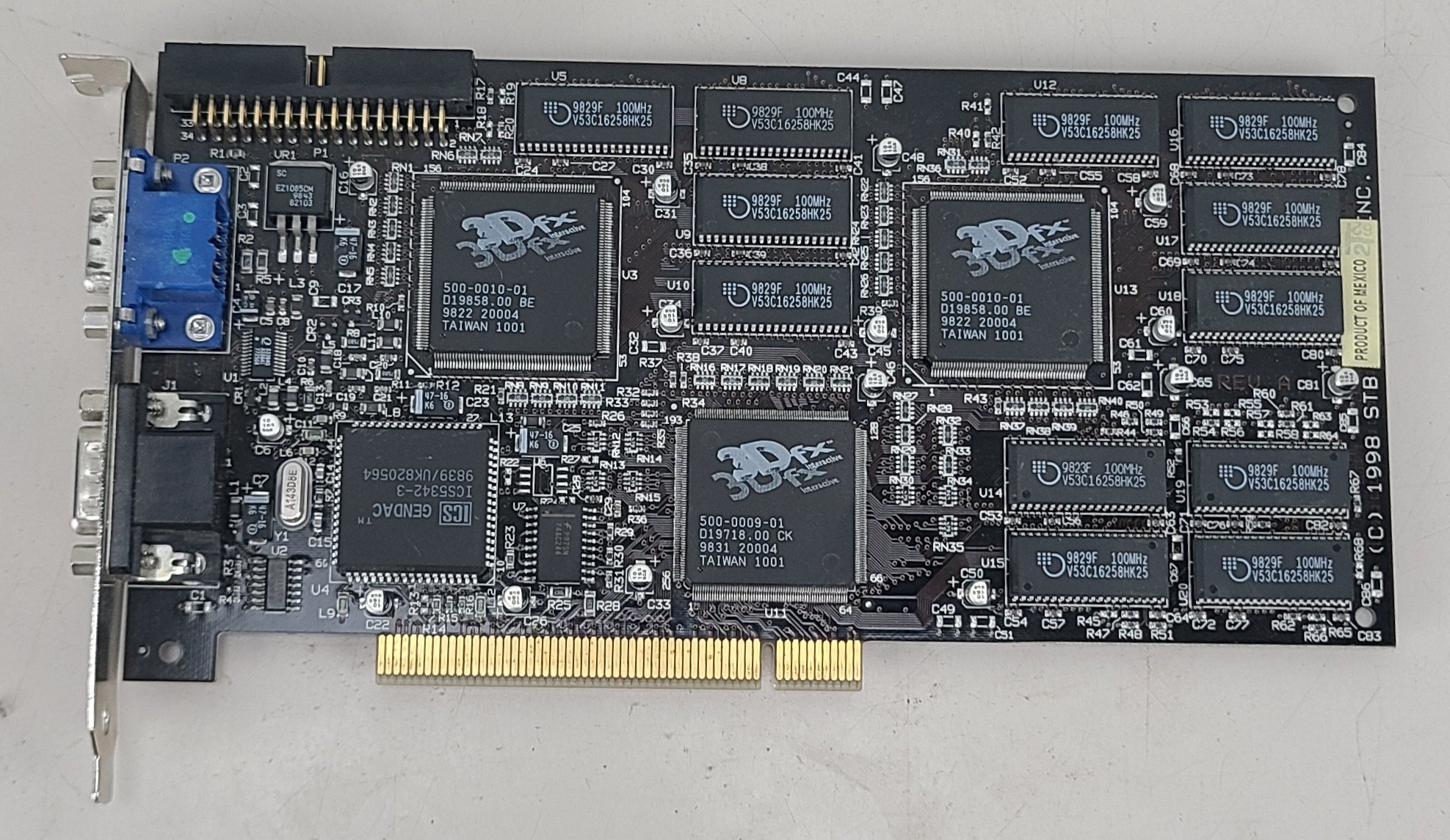 FOR PARTS STB System 210-0336-00X 3Dfx Voodoo II BlackMagic 3 PCI Graphics Card