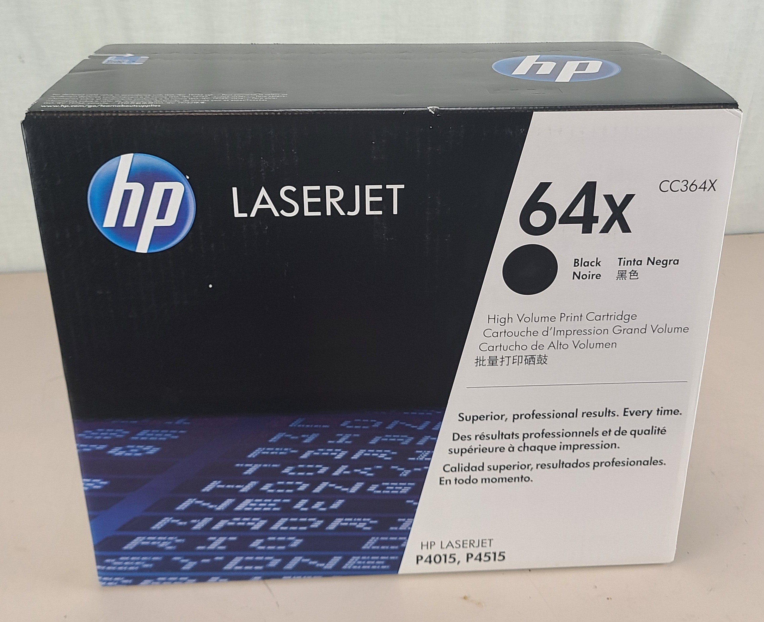 NEW Genuine HP LaserJet 64x CC364X High Yield Black Toner Cartridge