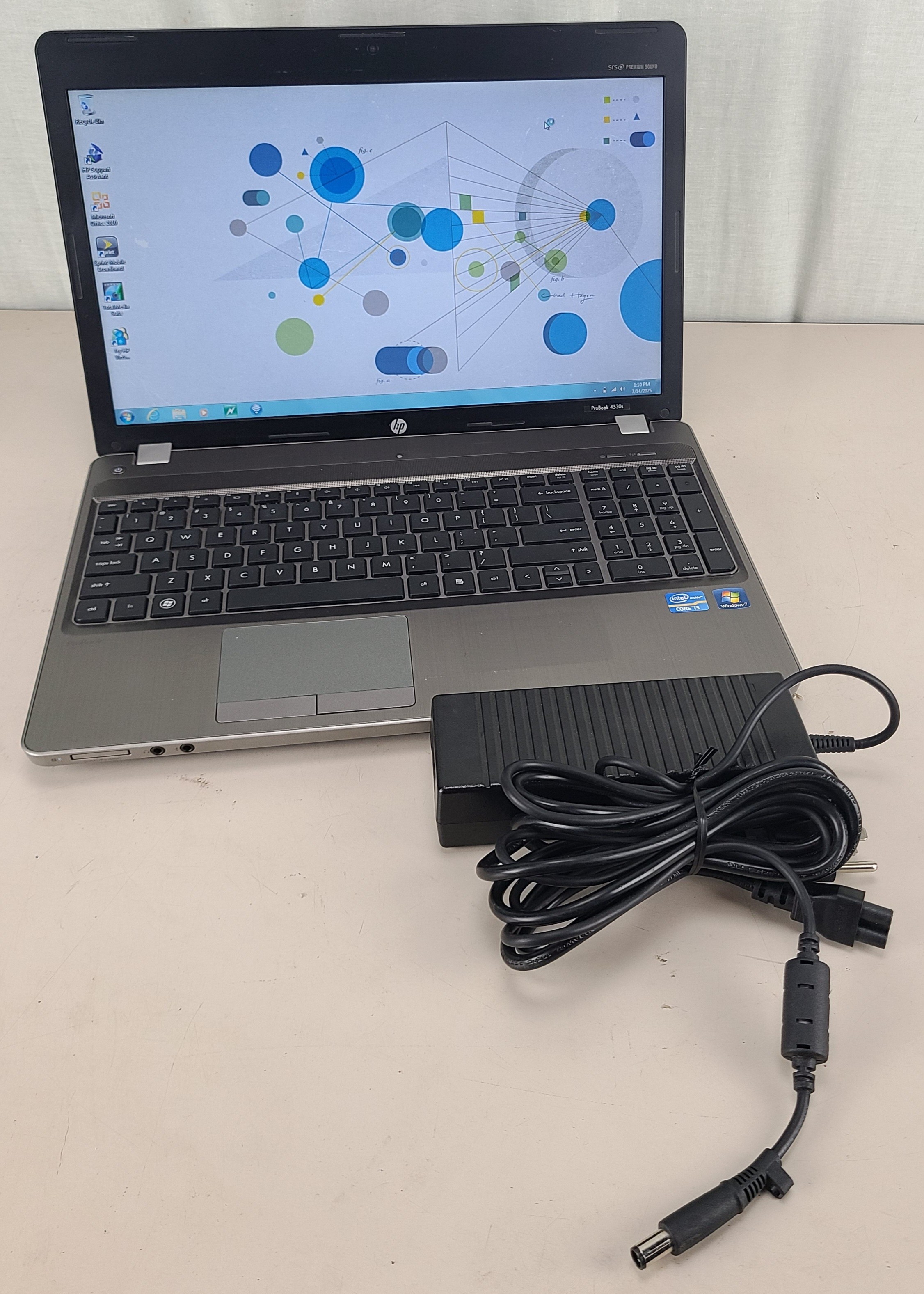 HP ProBook 4530s i3-2350M 4GB 500GB HDD WIN 7 PRO