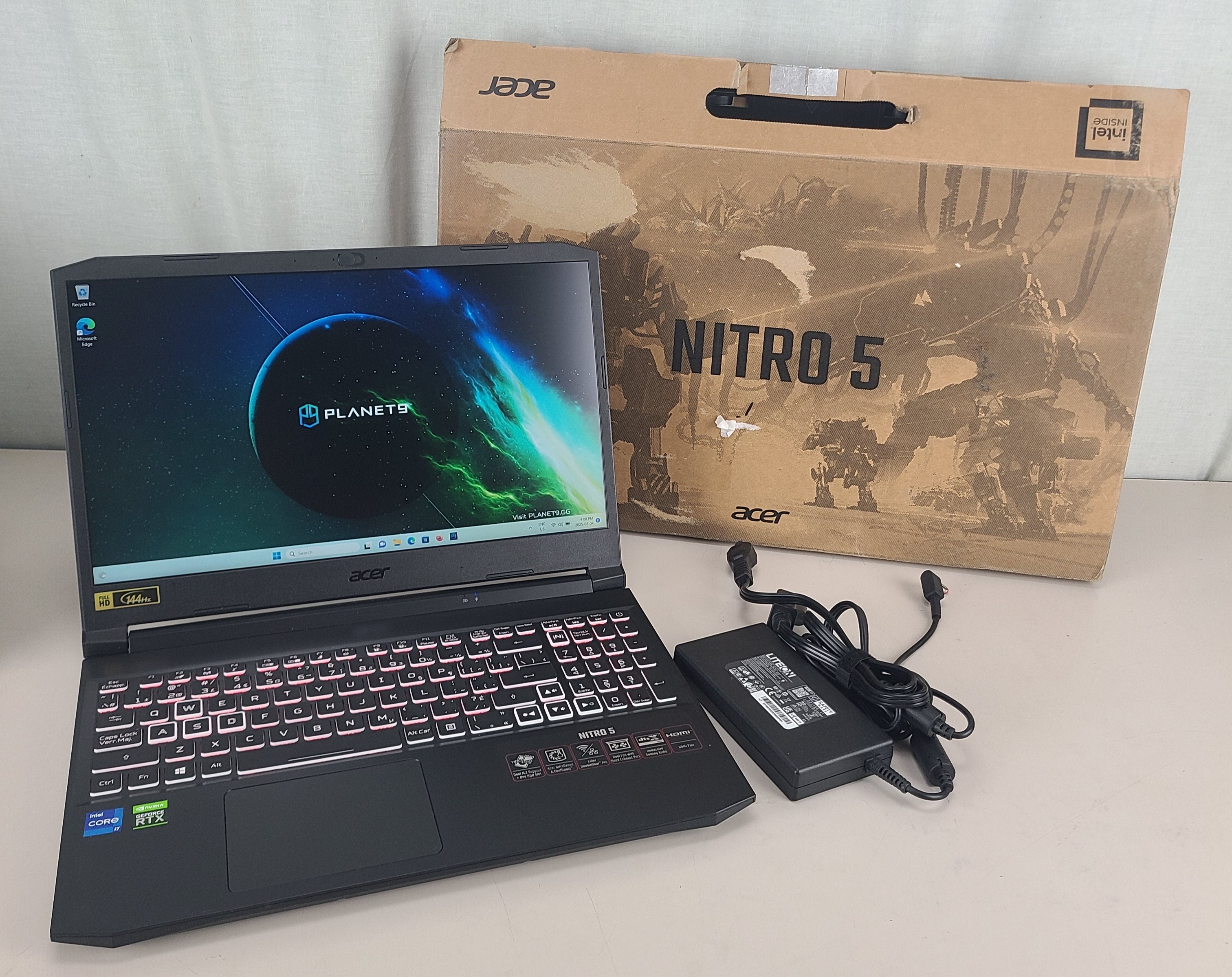 Acer Nitro 5 AN515-57 Core i7-11800H 16GB 512GB SSD WIN 11 HOME NVIDIA GeForce RTX 3050
