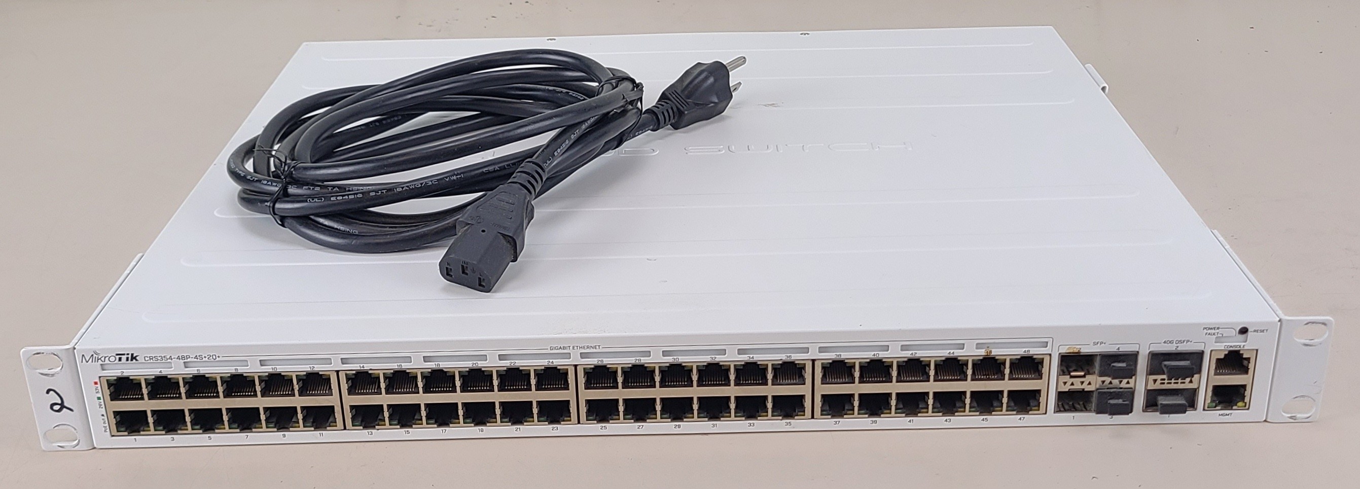 Mikrotik CRS354 Cloud PoE Switch CRS354-48P-4S+2Q+RM