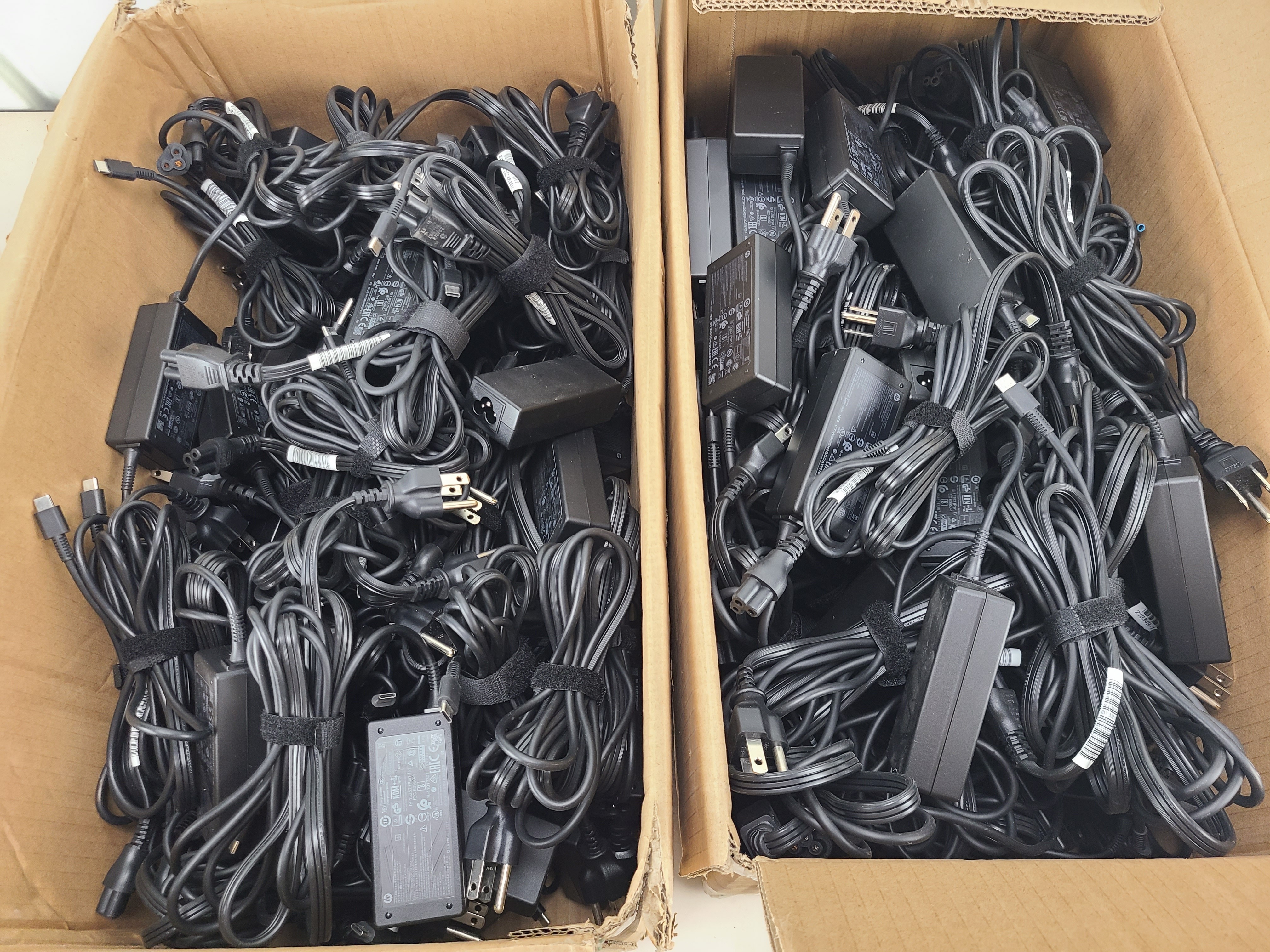 Lot of 89 Genuine HP 45W USB Type-C AC Power Adapters